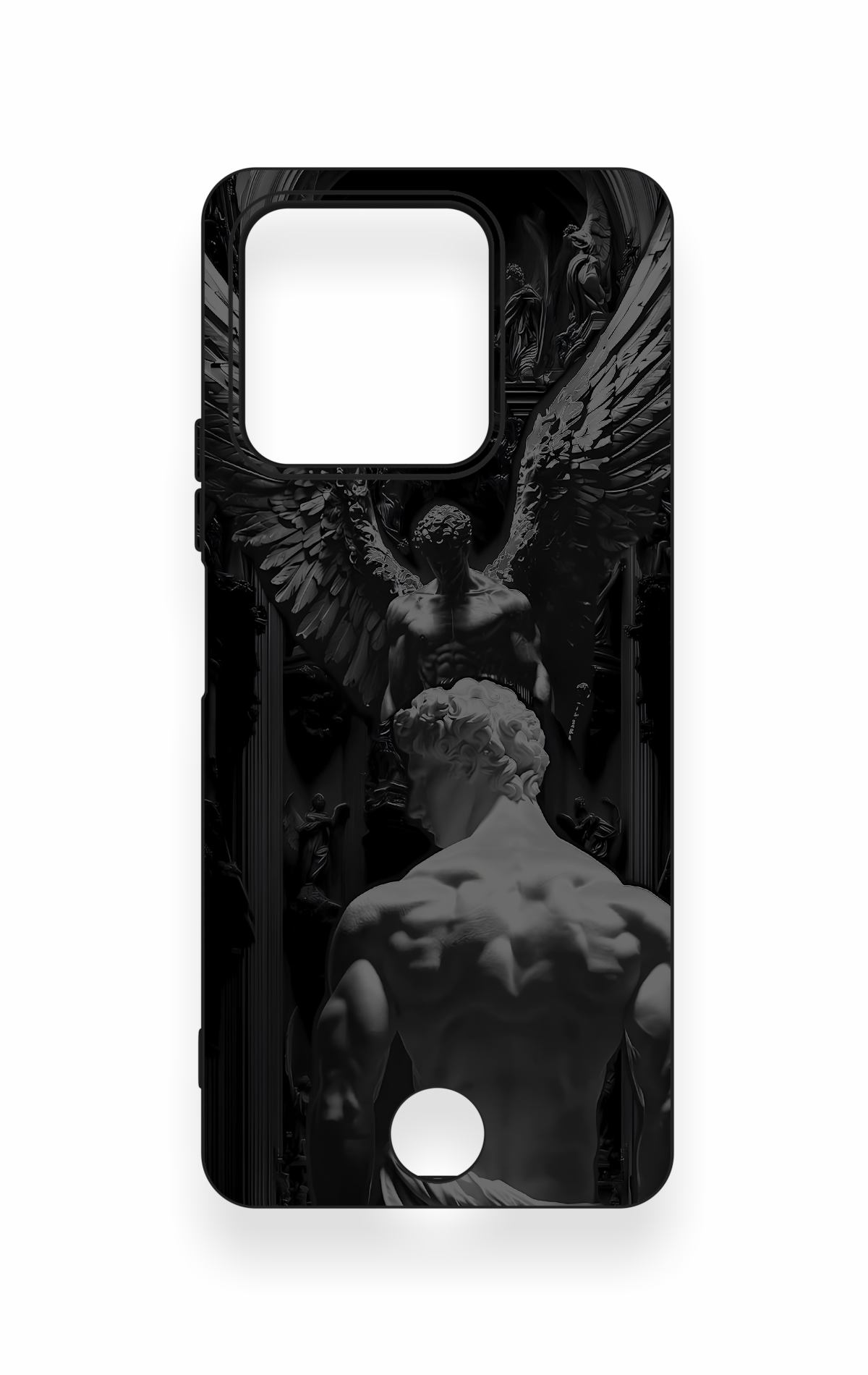 Reeder S71 Uyumlu Icarus Desenli Silikon Kılıf