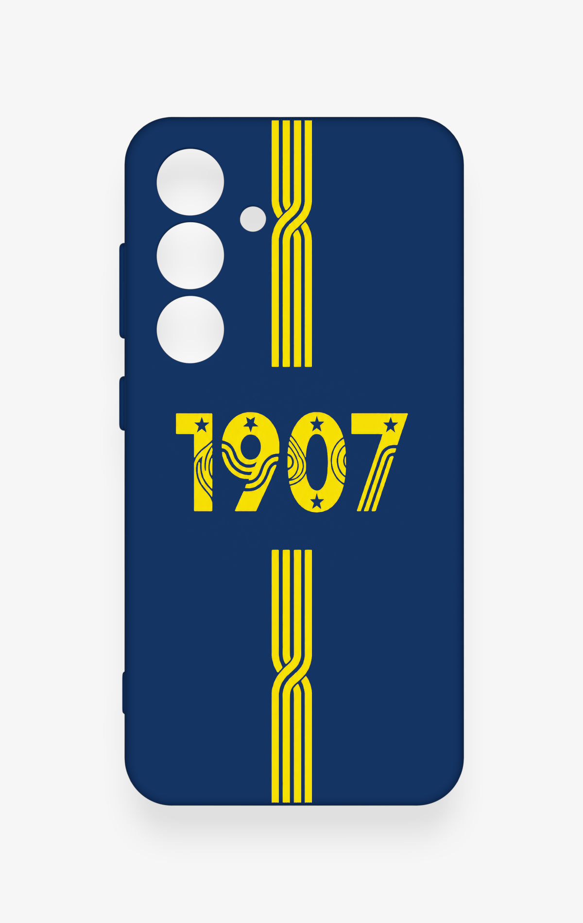 Samsung S24 Uyumlu 1907 Kemer Desenli Silikon Kılıf