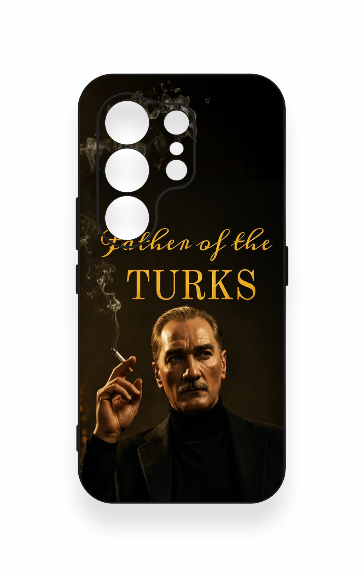 Tecno Camon 50 4G Uyumlu Father Of The Turks Desenli Silikon Kılıf