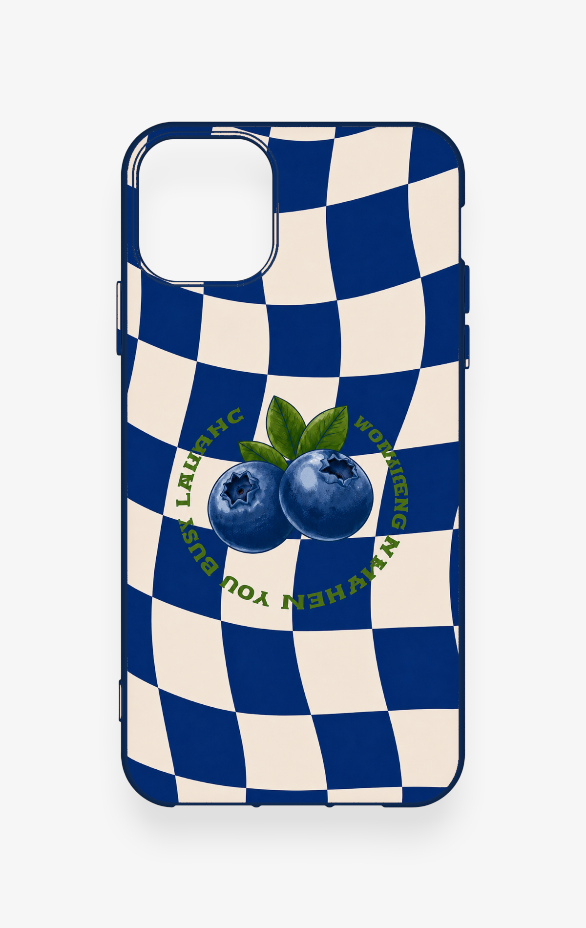 iPhone 11 Pro Max Uyumlu Yaban Mersini Desenli Silikon Kılıf