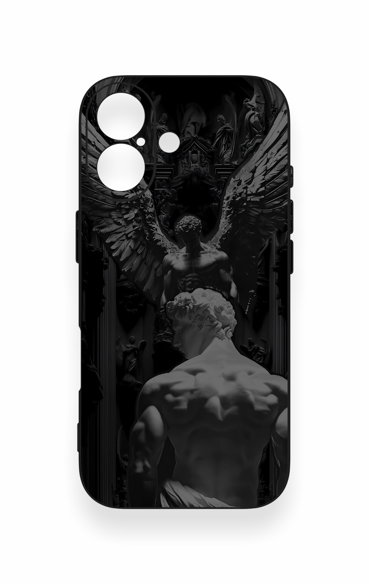 iPhone 17 Uyumlu Icarus Desenli Silikon Kılıf