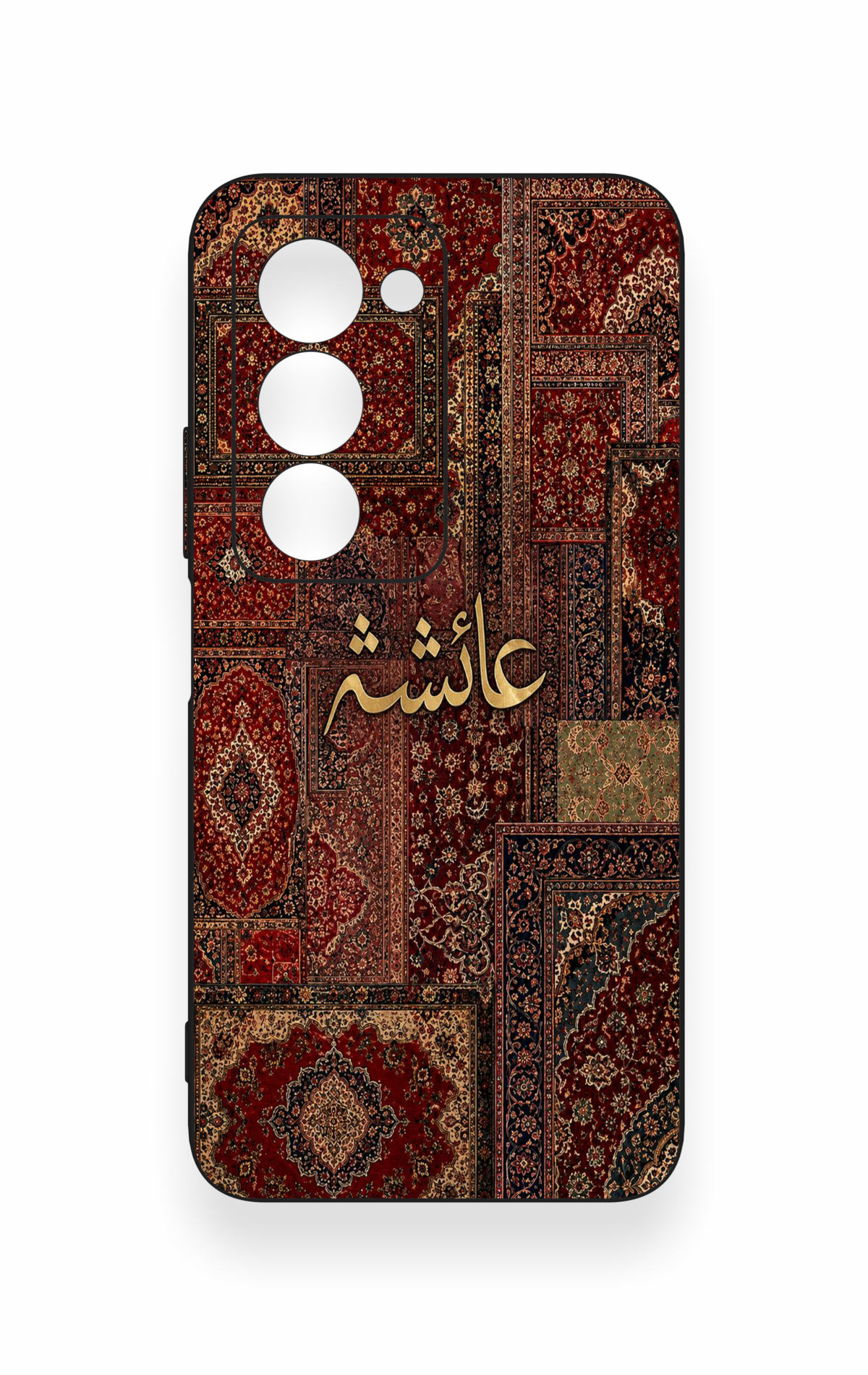 Redmi 15 5G Uyumlu Vintage Halı Desenli Silikon Kılıf