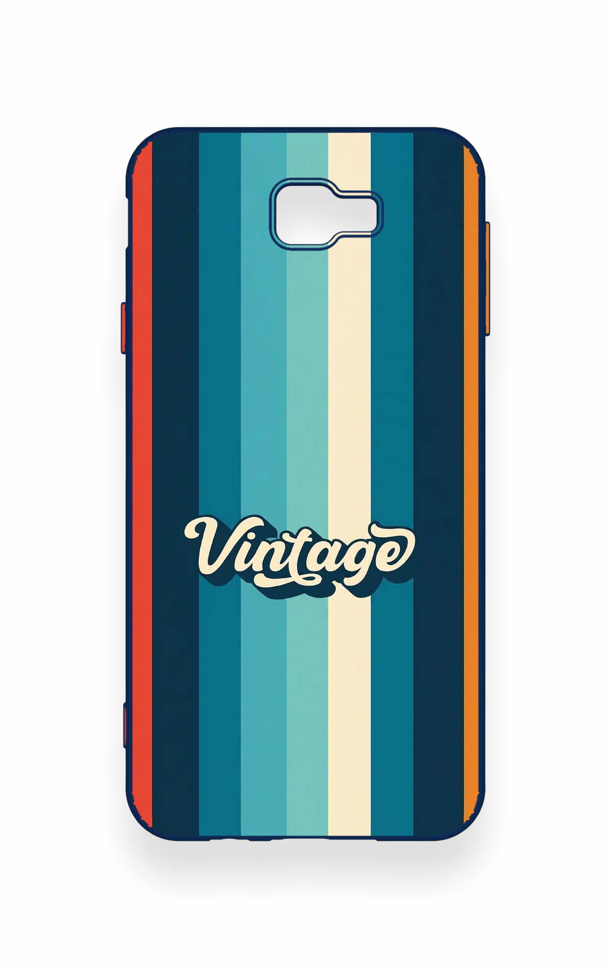 Samsung J7 Prime Uyumlu Vintage Desenli Silikon Kılıf