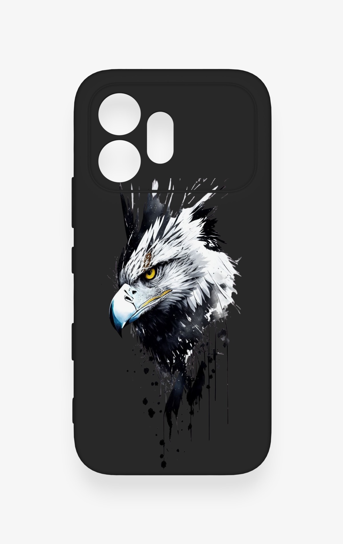 Honor 600 Uyumlu Bald Eagle Desenli Silikon Kılıf