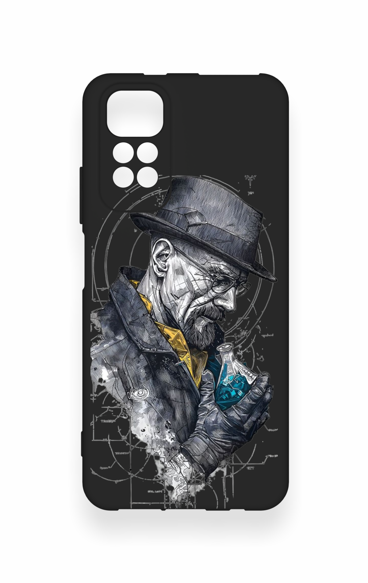 Redmi Note 11S Uyumlu Walter White Desenli Silikon Kılıf