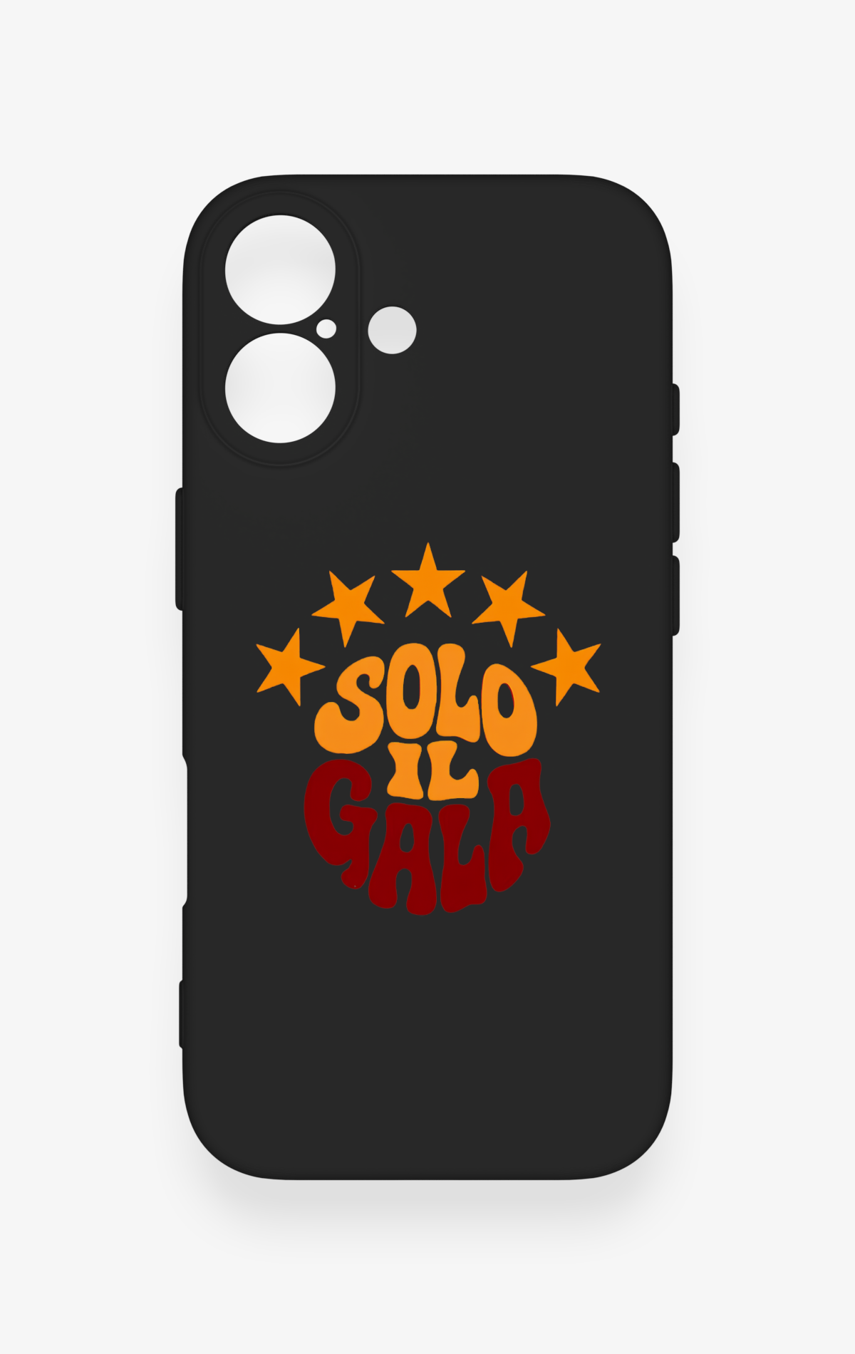 iPhone 17 Uyumlu Solo IL Gala Desenli Silikon Kılıf