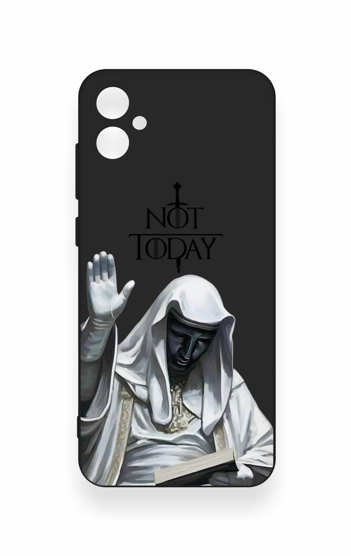 Samsung A05 Uyumlu Not Today Desenli Silikon Kılıf