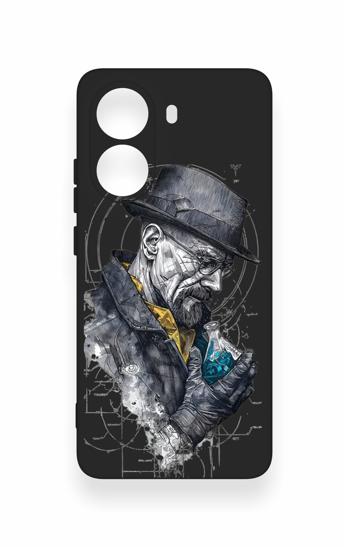 Poco X7 Pro Uyumlu Walter White Desenli Silikon Kılıf