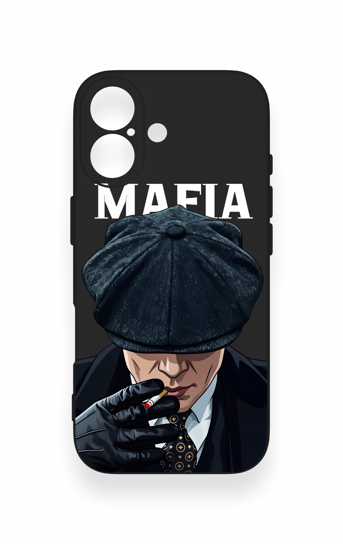 iPhone 17 Uyumlu MAFIA Desenli Silikon Kılıf
