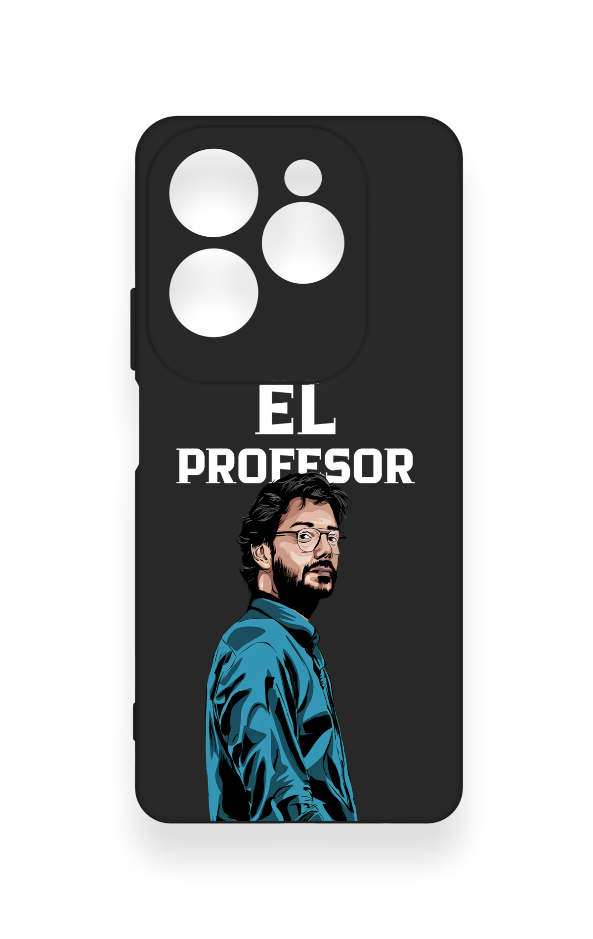 İnfinix Hot 40 Pro Uyumlu El Profesor Desenli Silikon Kılıf
