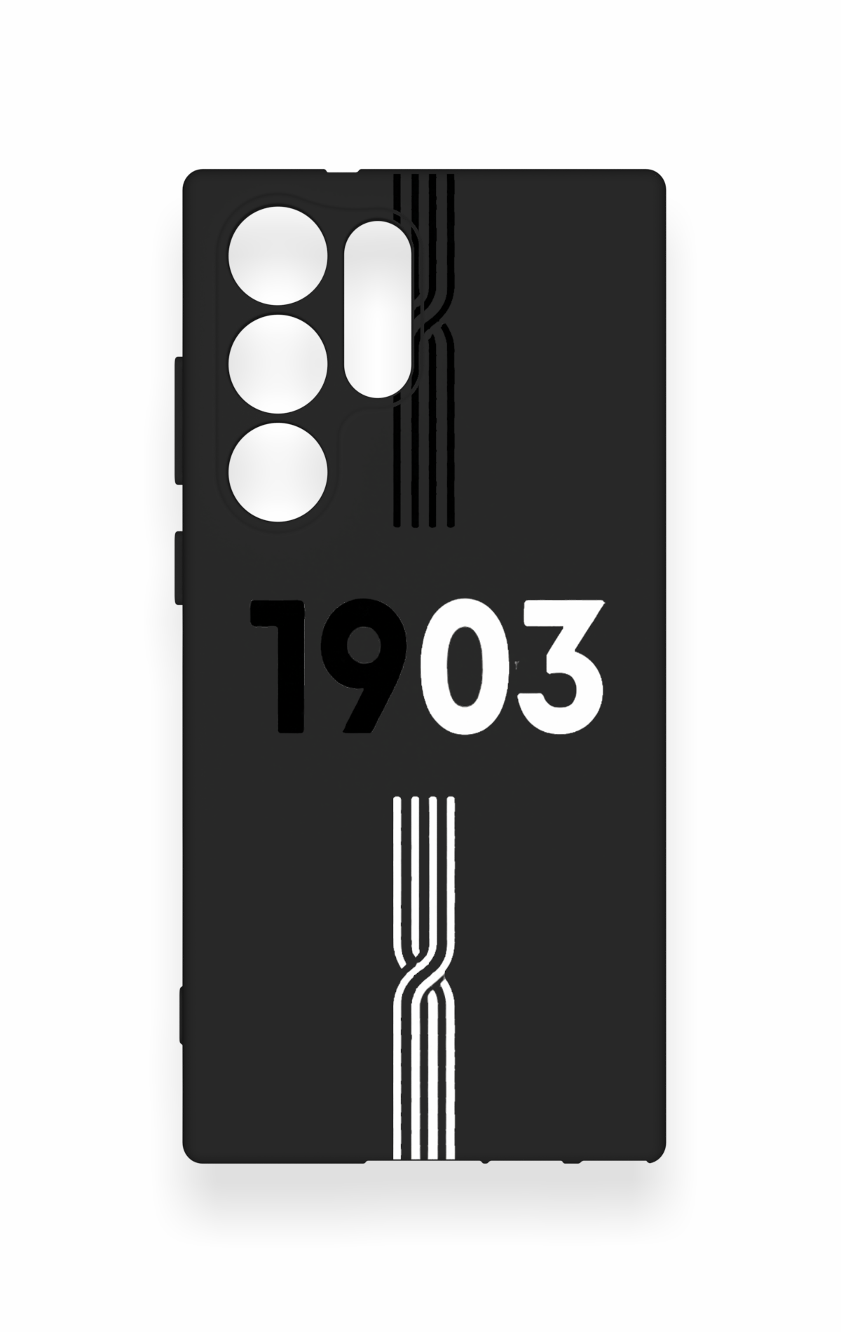 Samsung S23 Ultra Uyumlu 1903 Kemer Desenli Silikon Kılıf