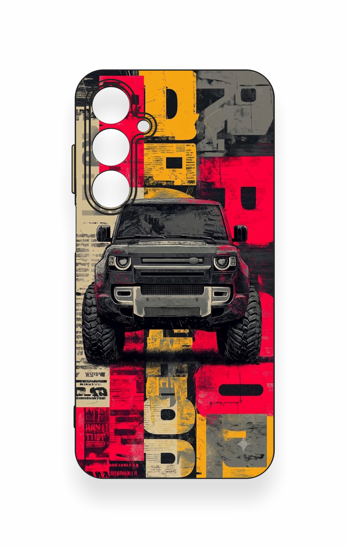 Samsung A55 Uyumlu Defender Truck Desenli Silikon Kılıf