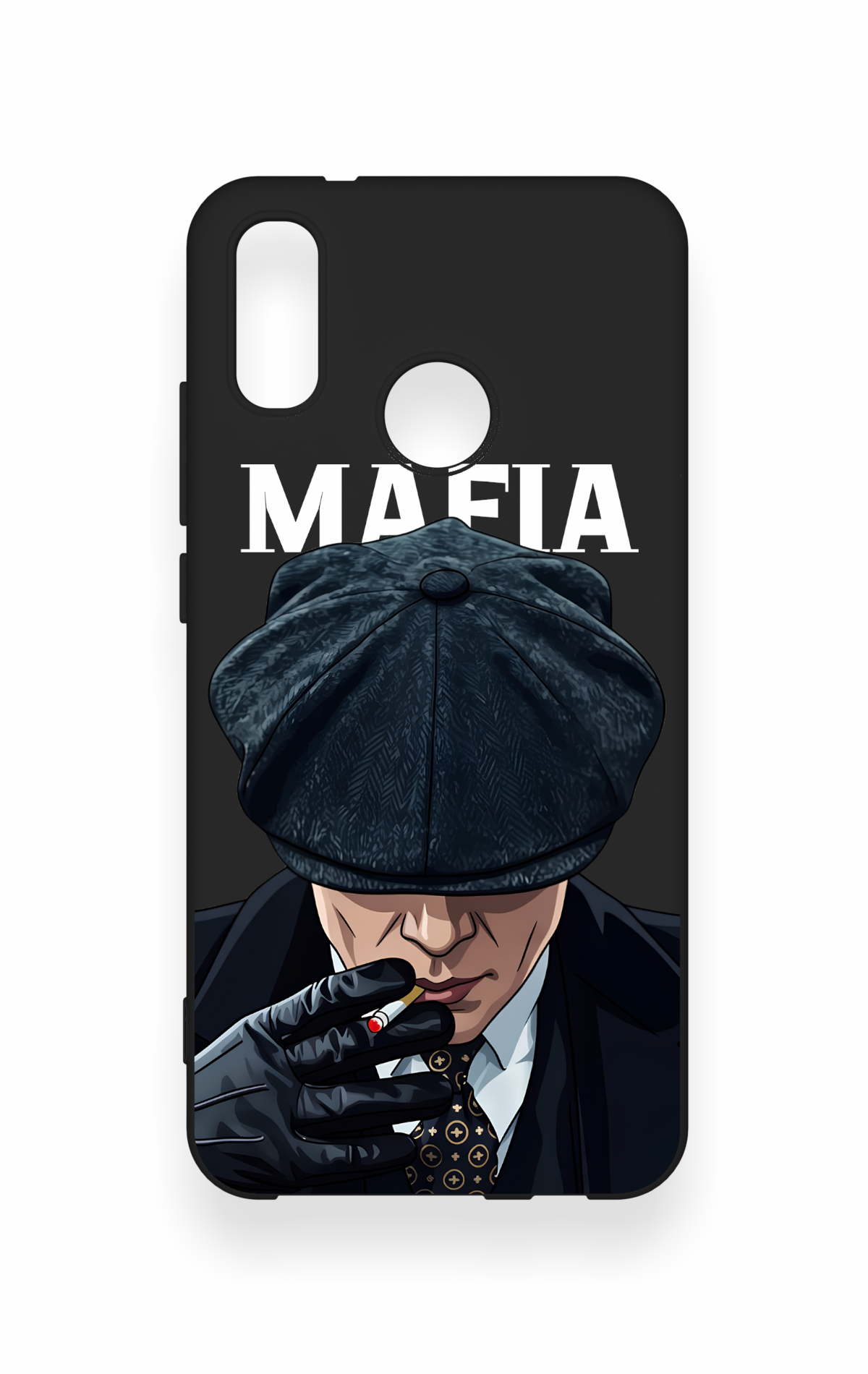 Huawei P20 Lite Uyumlu MAFIA Desenli Silikon Kılıf