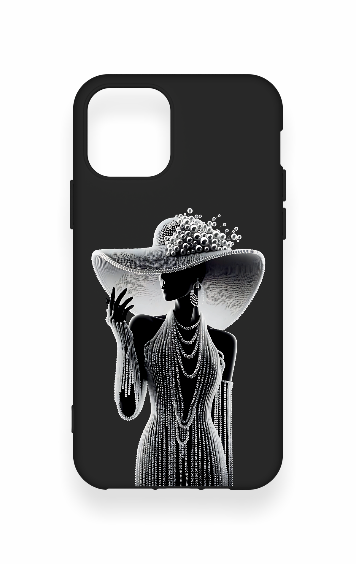 iPhone 11 Pro Uyumlu Lady Desenli Silikon Kılıf
