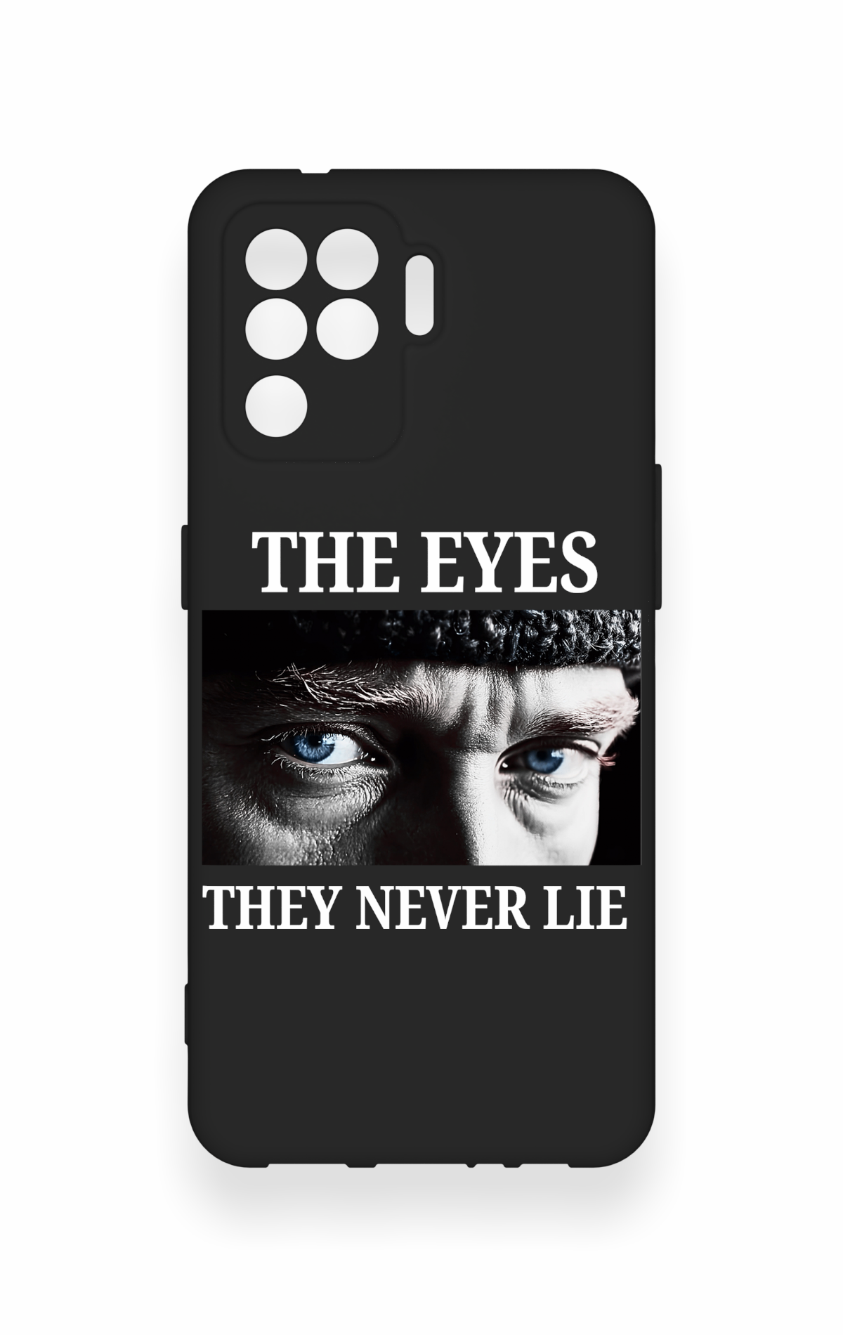 Oppo Reno 5 Lite Uyumlu Atatürk Eyes Desenli Silikon Kılıf