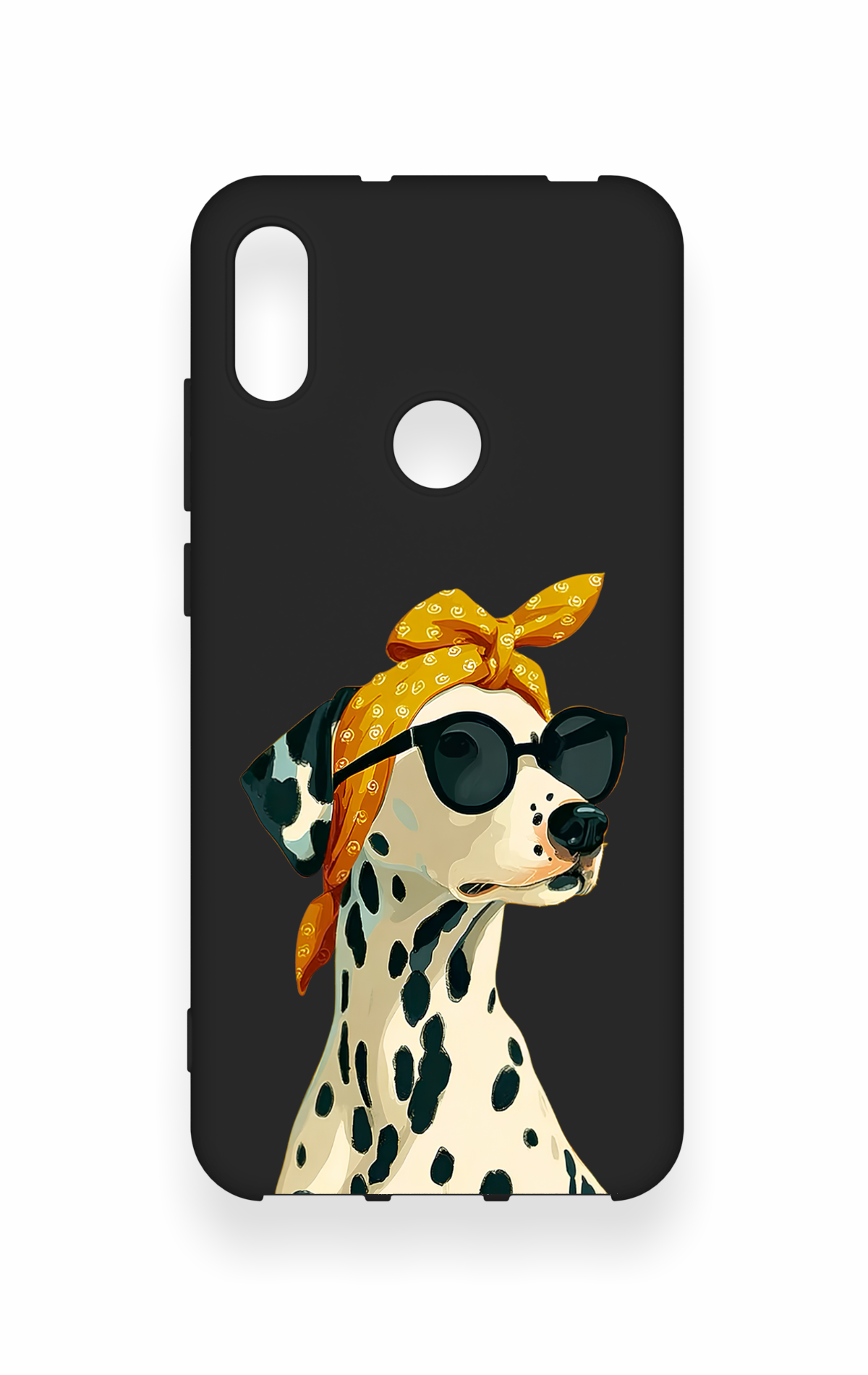 Huawei Y6 2019 Uyumlu Cool Dalmaçyalı Desenli Silikon Kılıf