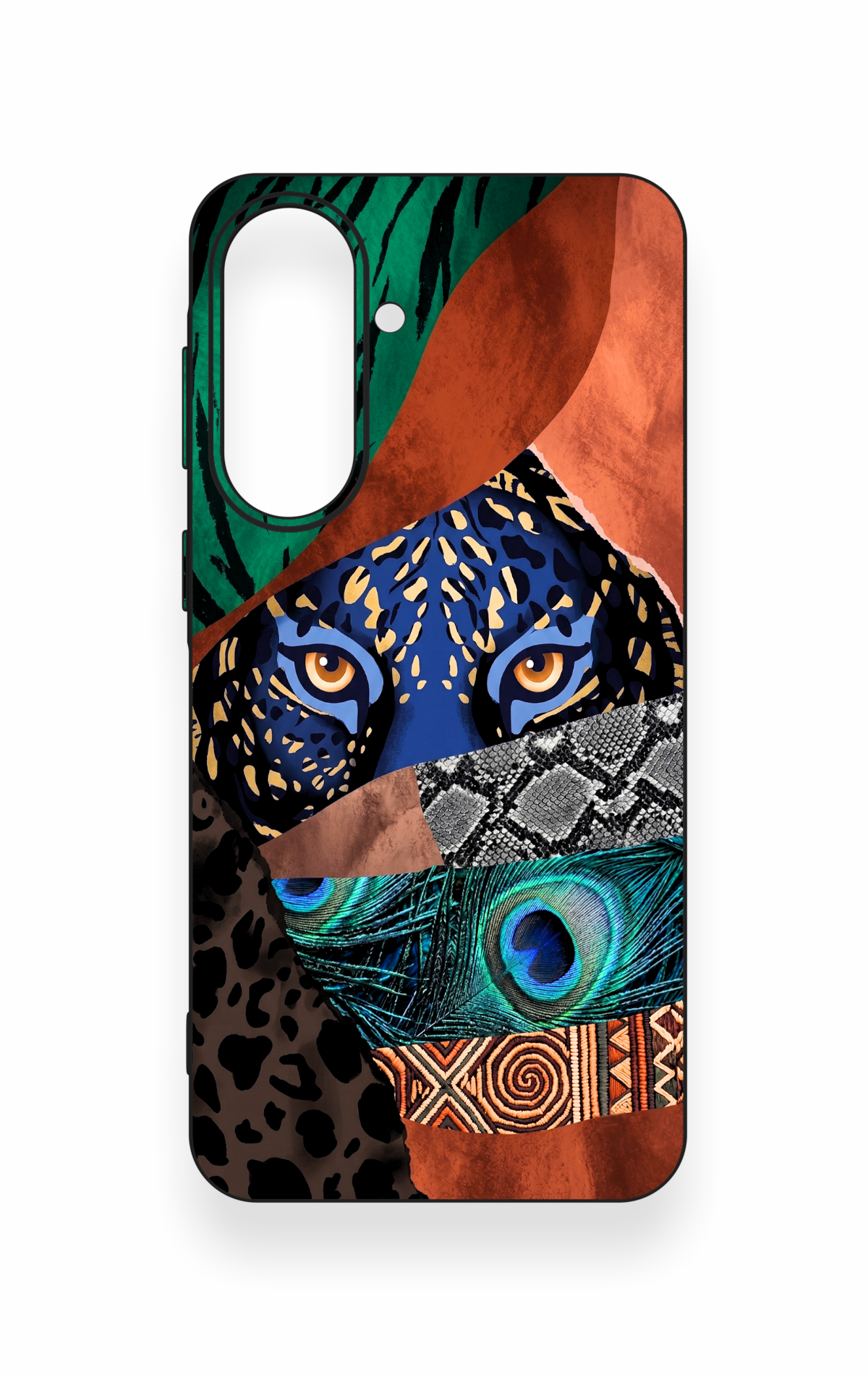 Samsung A57 Uyumlu Amazon Kaplan Desenli Silikon Kılıf