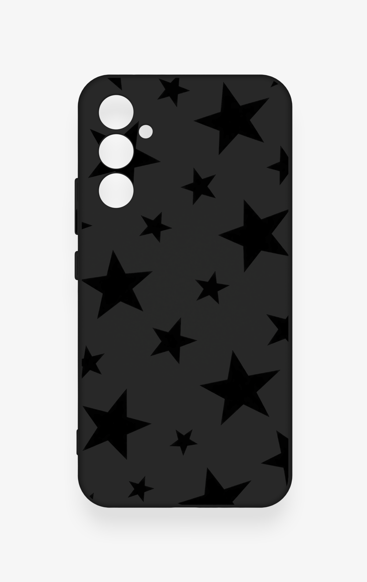 Samsung A34 Uyumlu Siyah Star Desenli Silikon Kılıf