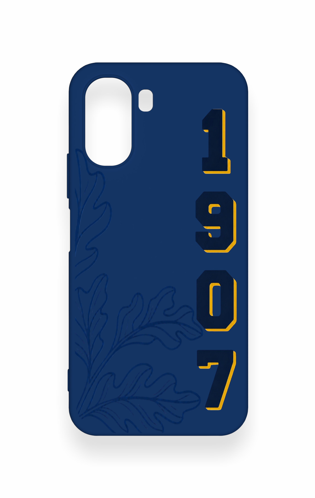 Oppo A6T Uyumlu 1907 Palamut Desenli Silikon Kılıf