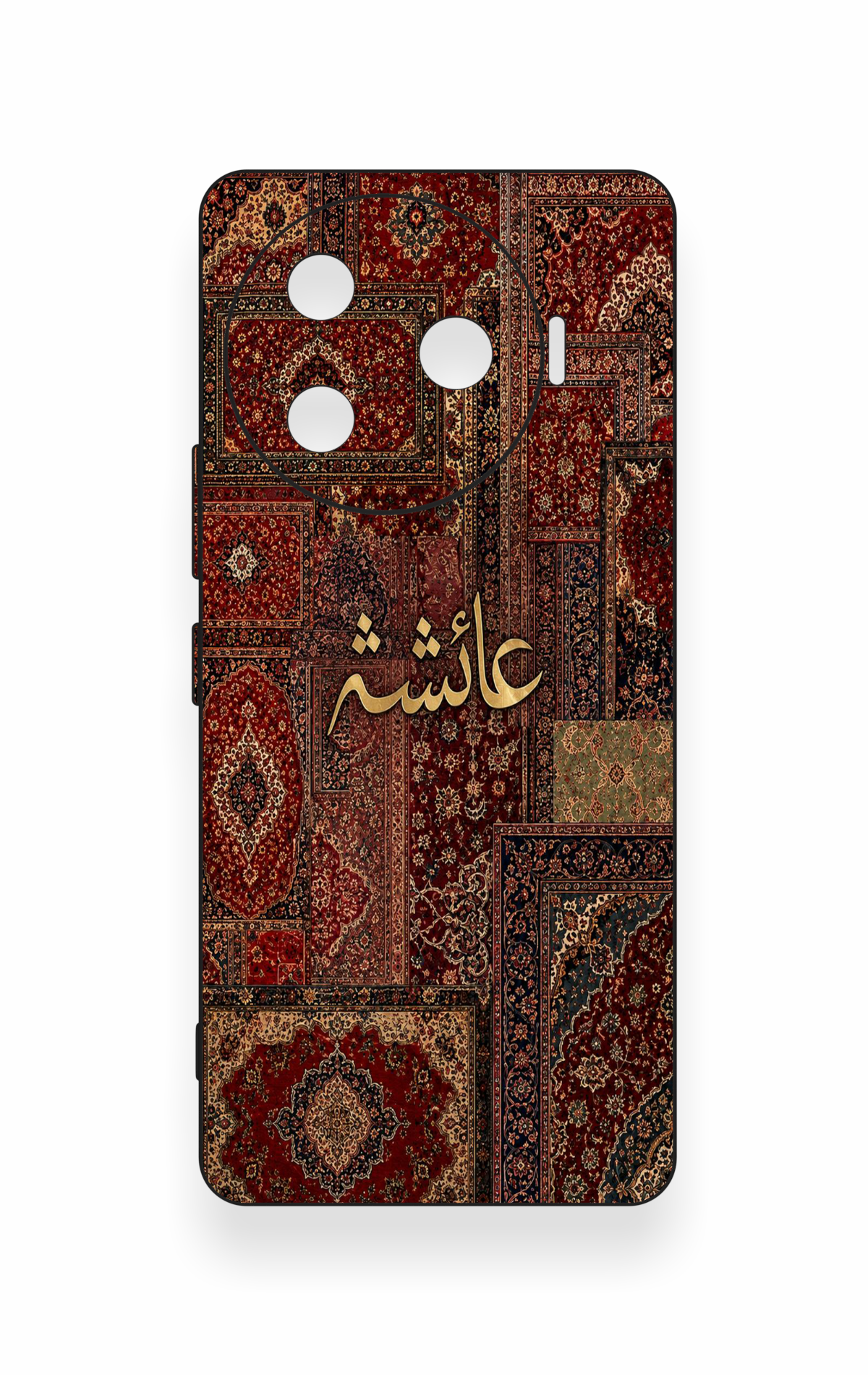 Tecno Camon 30 Pro 5G Uyumlu Vintage Halı Desenli Silikon Kılıf