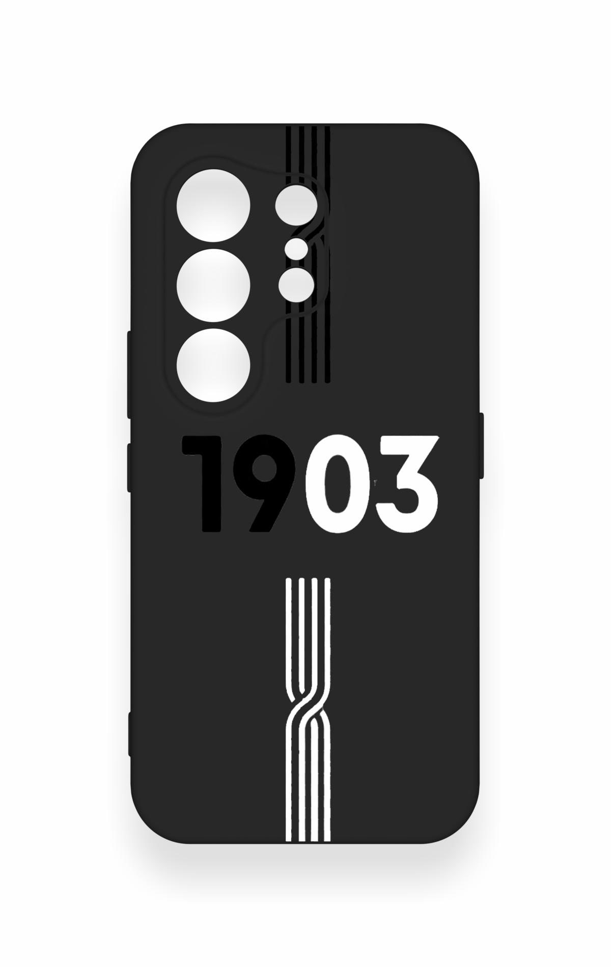 Tecno Camon 50 4G Uyumlu 1903 Kemer Desenli Silikon Kılıf