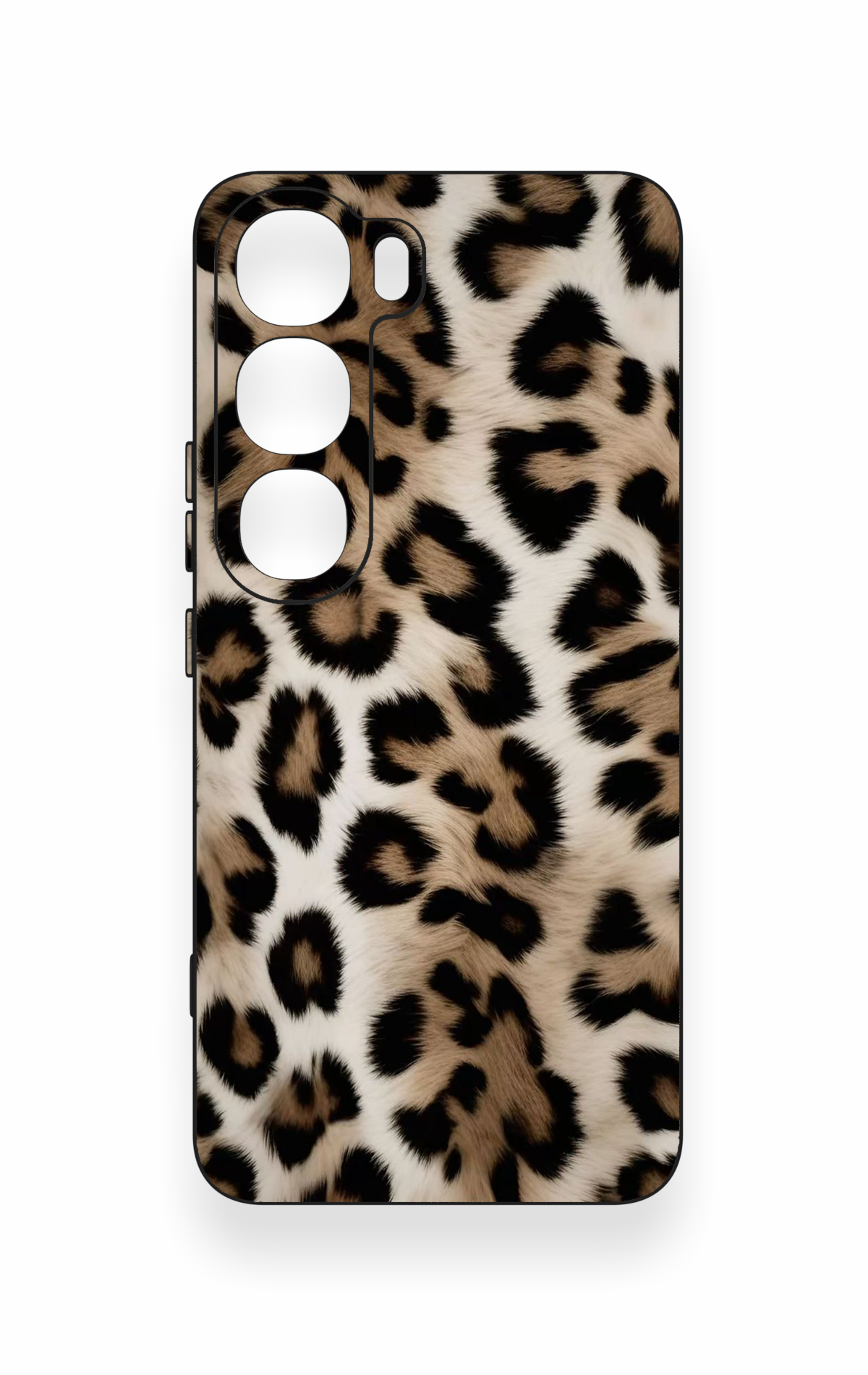 Vivo V40 Lite 5G Uyumlu Leopar Derisi Desenli Silikon Kılıf