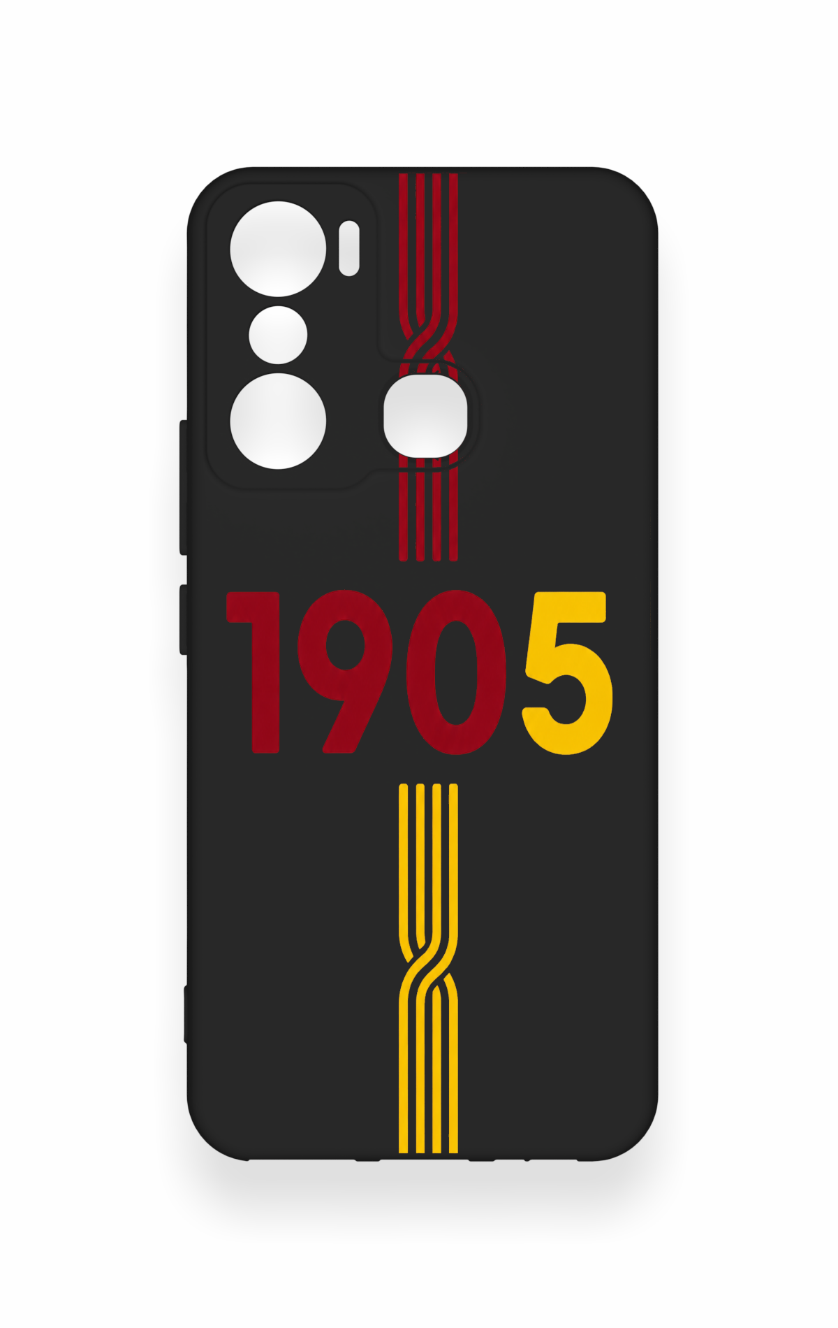 İnfinix Hot 20i Uyumlu 1905 Kemer Desenli Silikon Kılıf