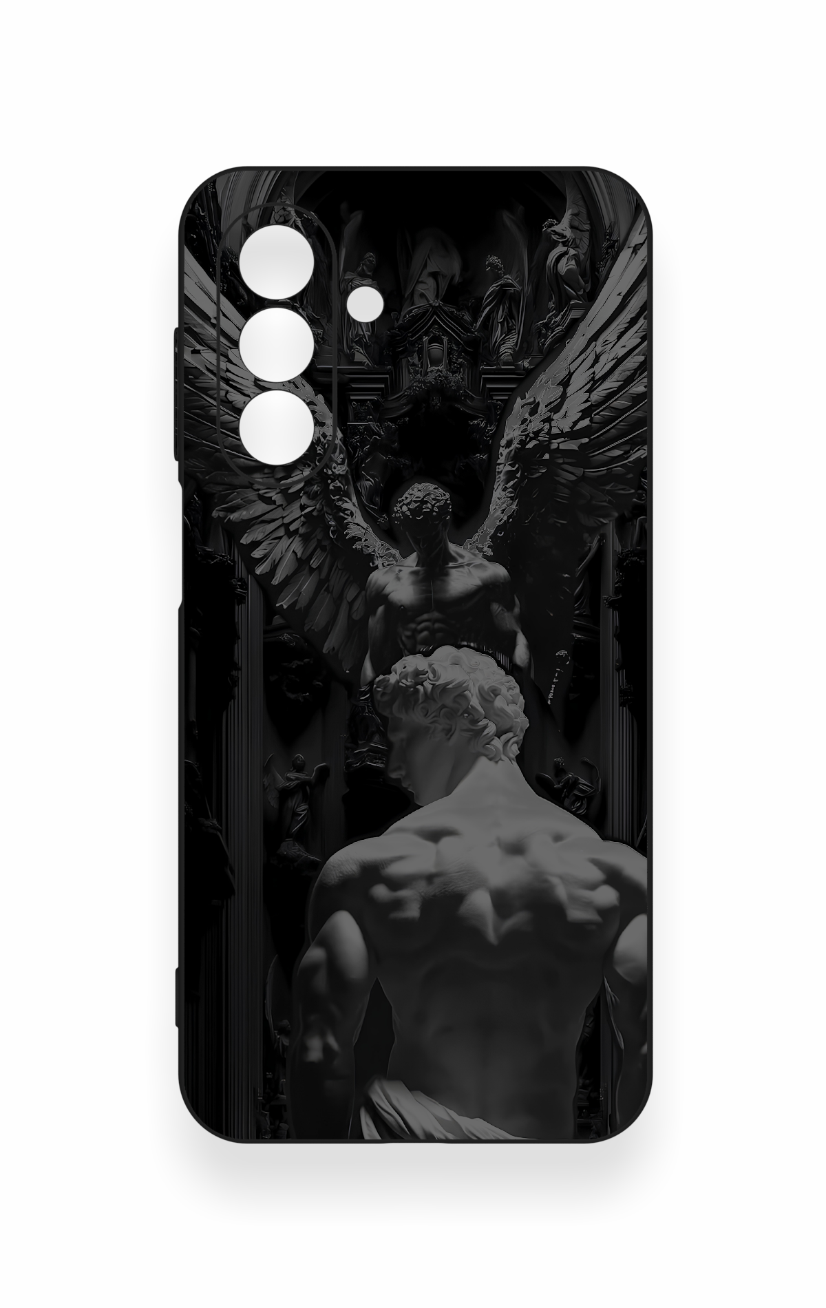 Samsung A17 Uyumlu Icarus Desenli Silikon Kılıf