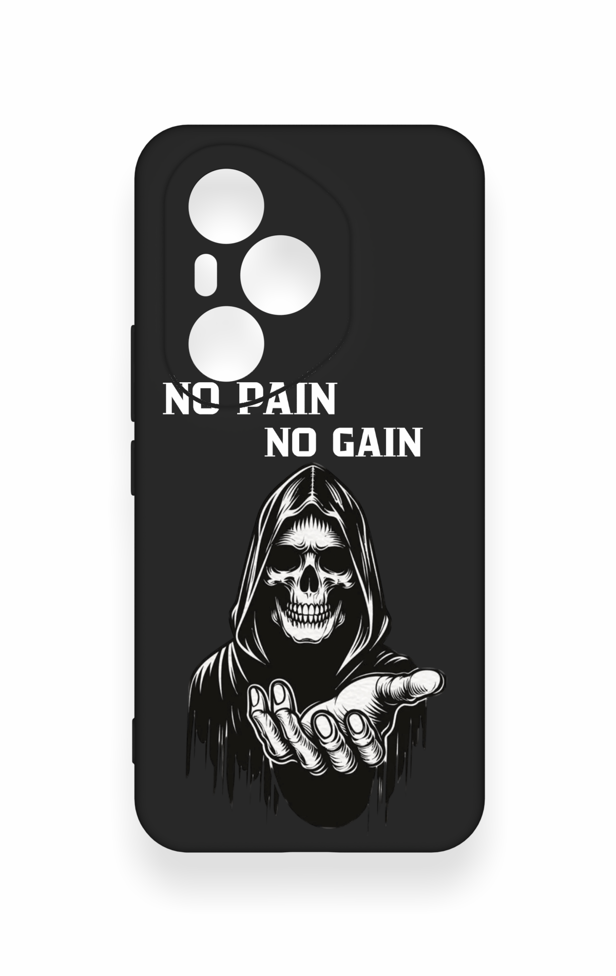 Honor 400 Pro Uyumlu No Pain No Gain Desenli Silikon Kılıf