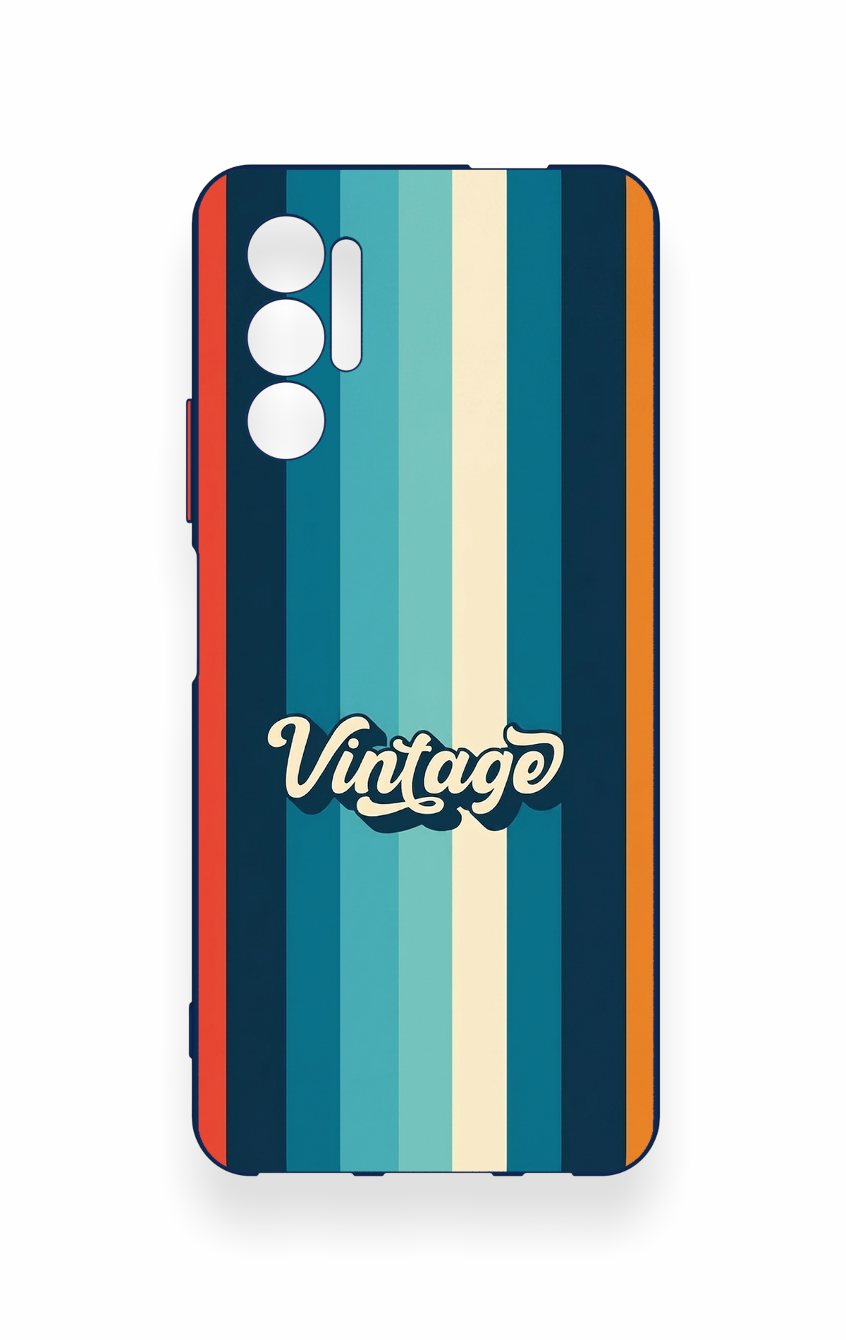 Tecno Pova 3 Uyumlu Vintage Desenli Silikon Kılıf