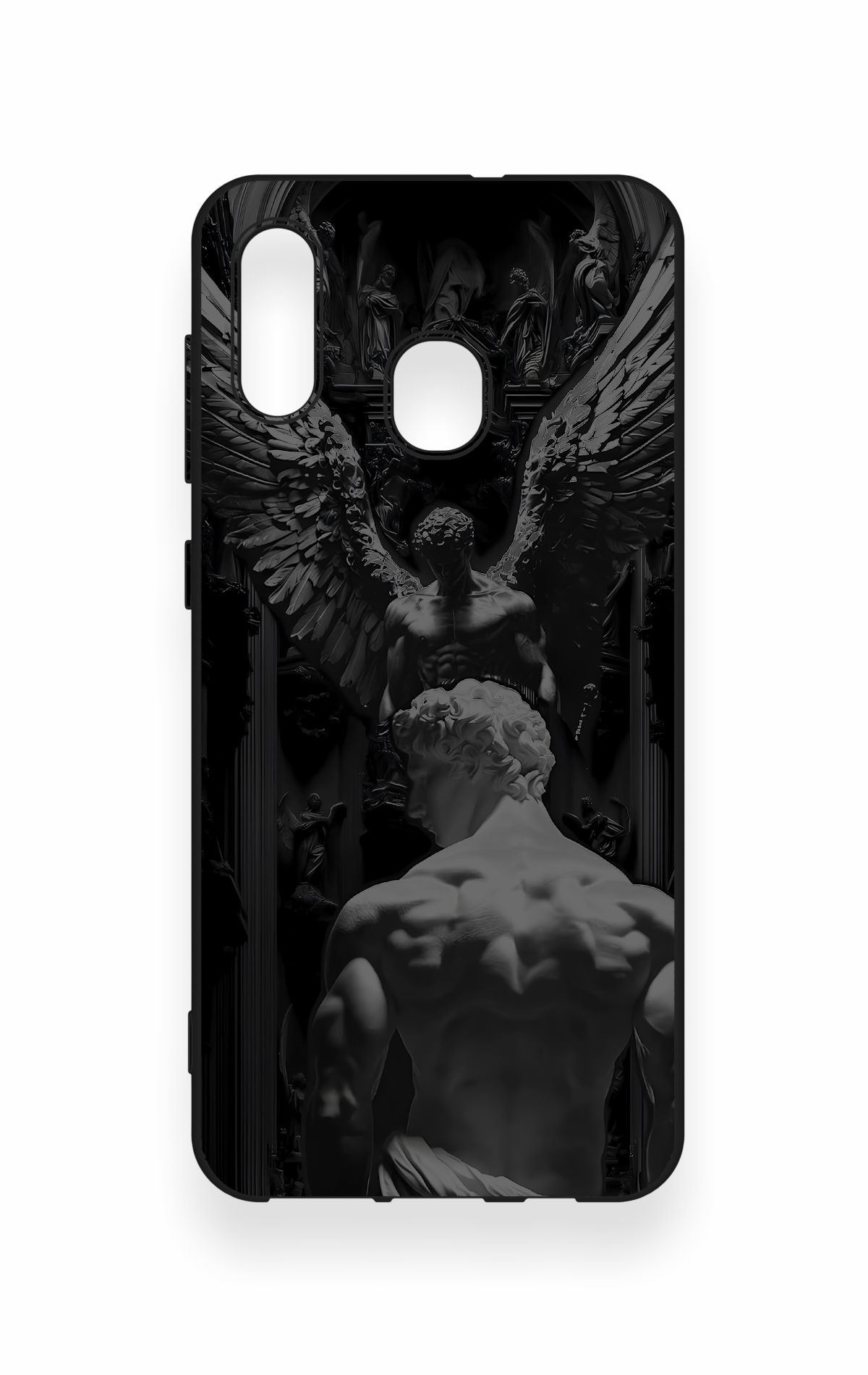 Samsung A20-A30 Uyumlu Icarus Desenli Silikon Kılıf