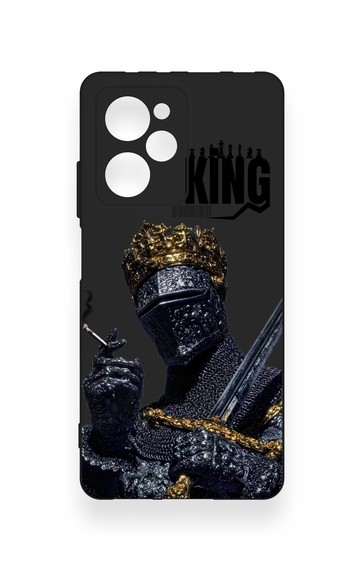 Poco X5 Pro Uyumlu King Desenli Silikon Kılıf