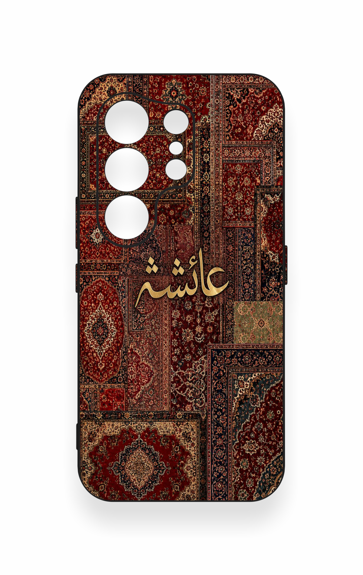 Tecno Camon 50 4G Uyumlu Vintage Halı Desenli Silikon Kılıf