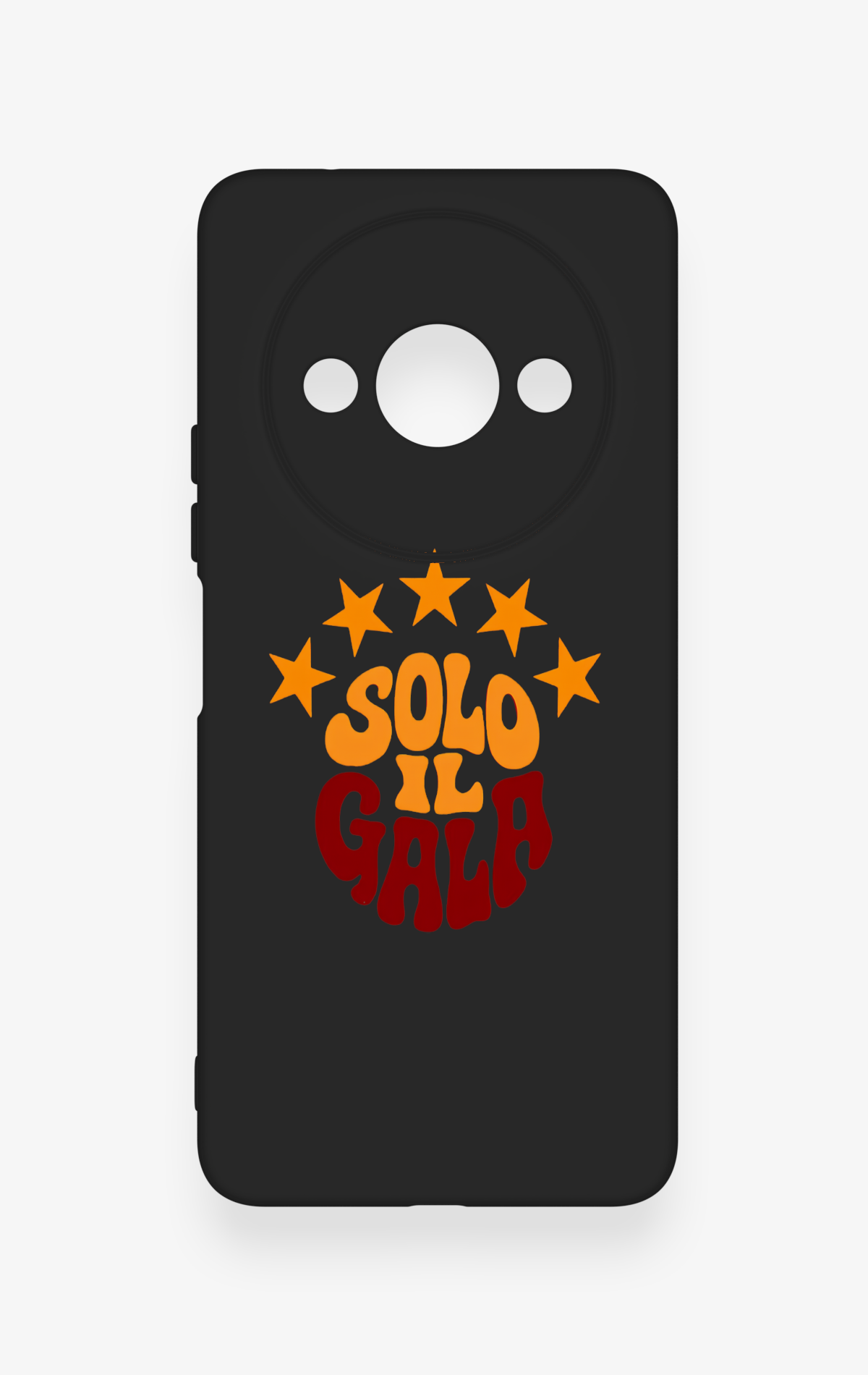 Redmi A3 Uyumlu Solo IL Gala Desenli Silikon Kılıf
