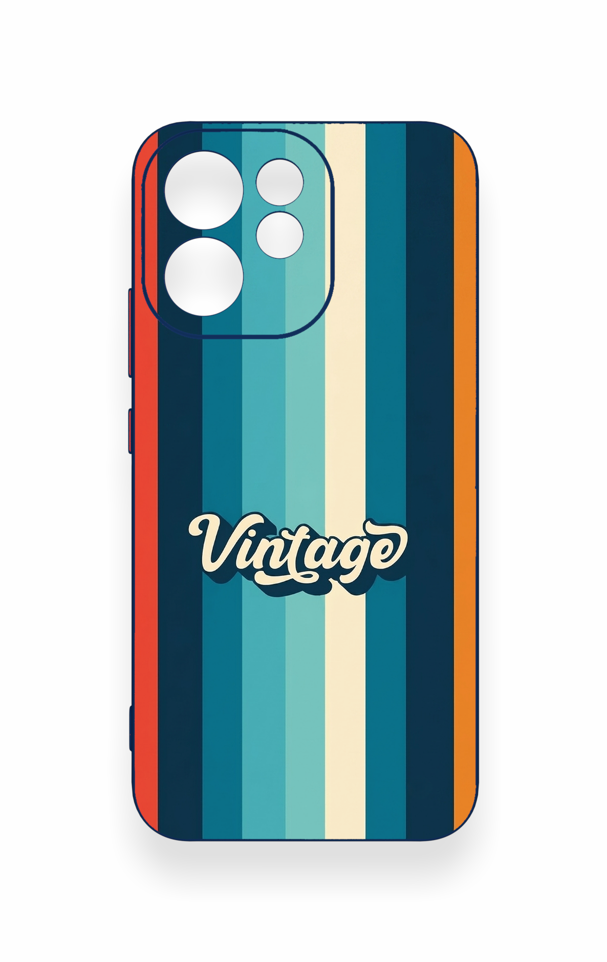 Oppo Reno 15F Uyumlu Vintage Desenli Silikon Kılıf