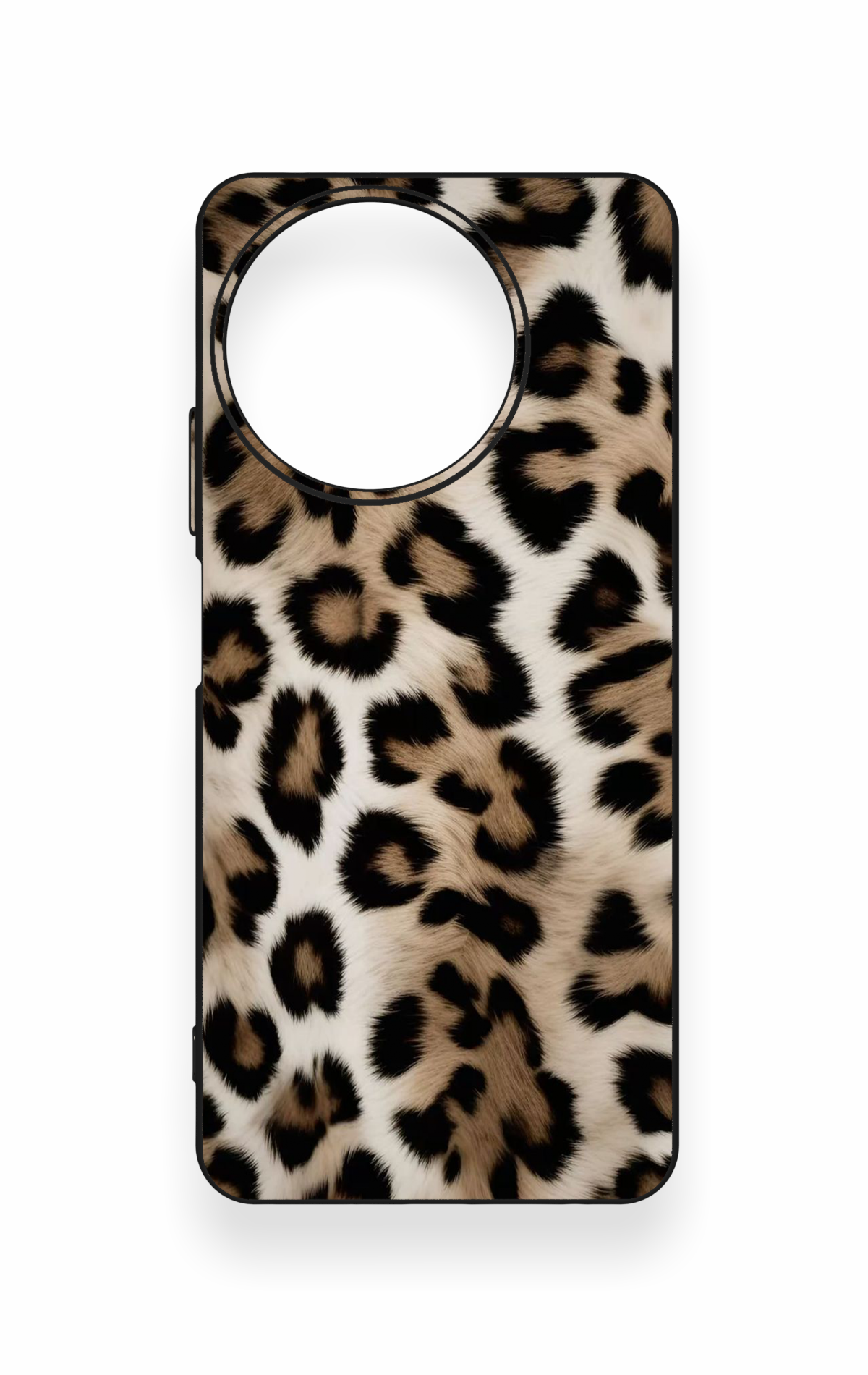 Realme 11 Uyumlu Leopar Derisi Desenli Silikon Kılıf