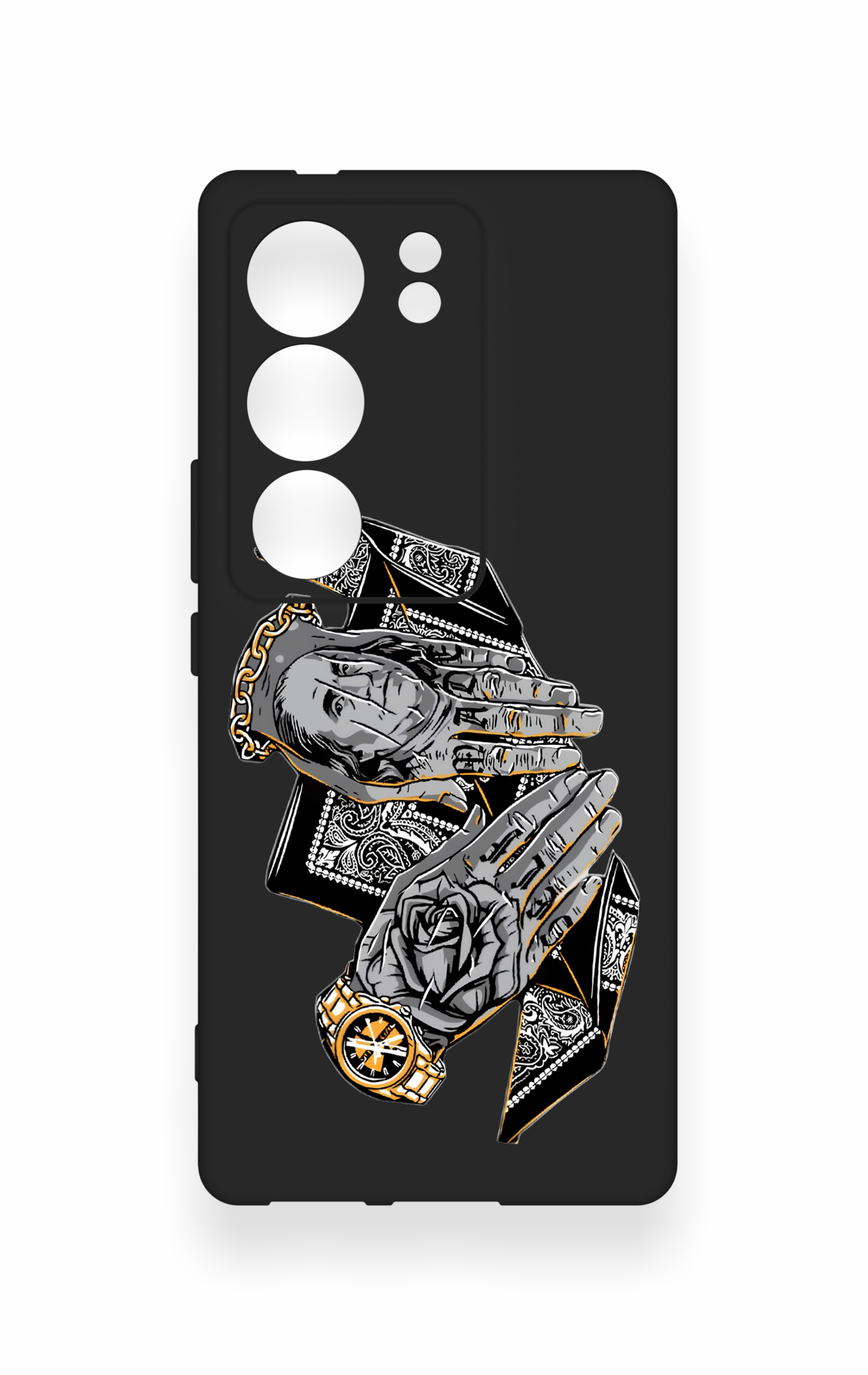 Vivo V29 Uyumlu Self Made Desenli Silikon Kılıf