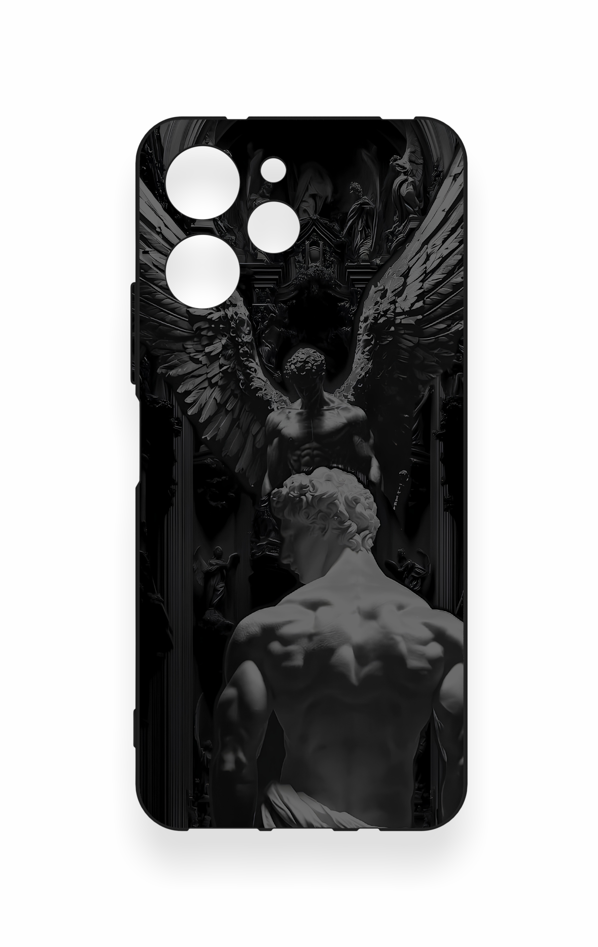 Redmi 12 Uyumlu Icarus Desenli Silikon Kılıf
