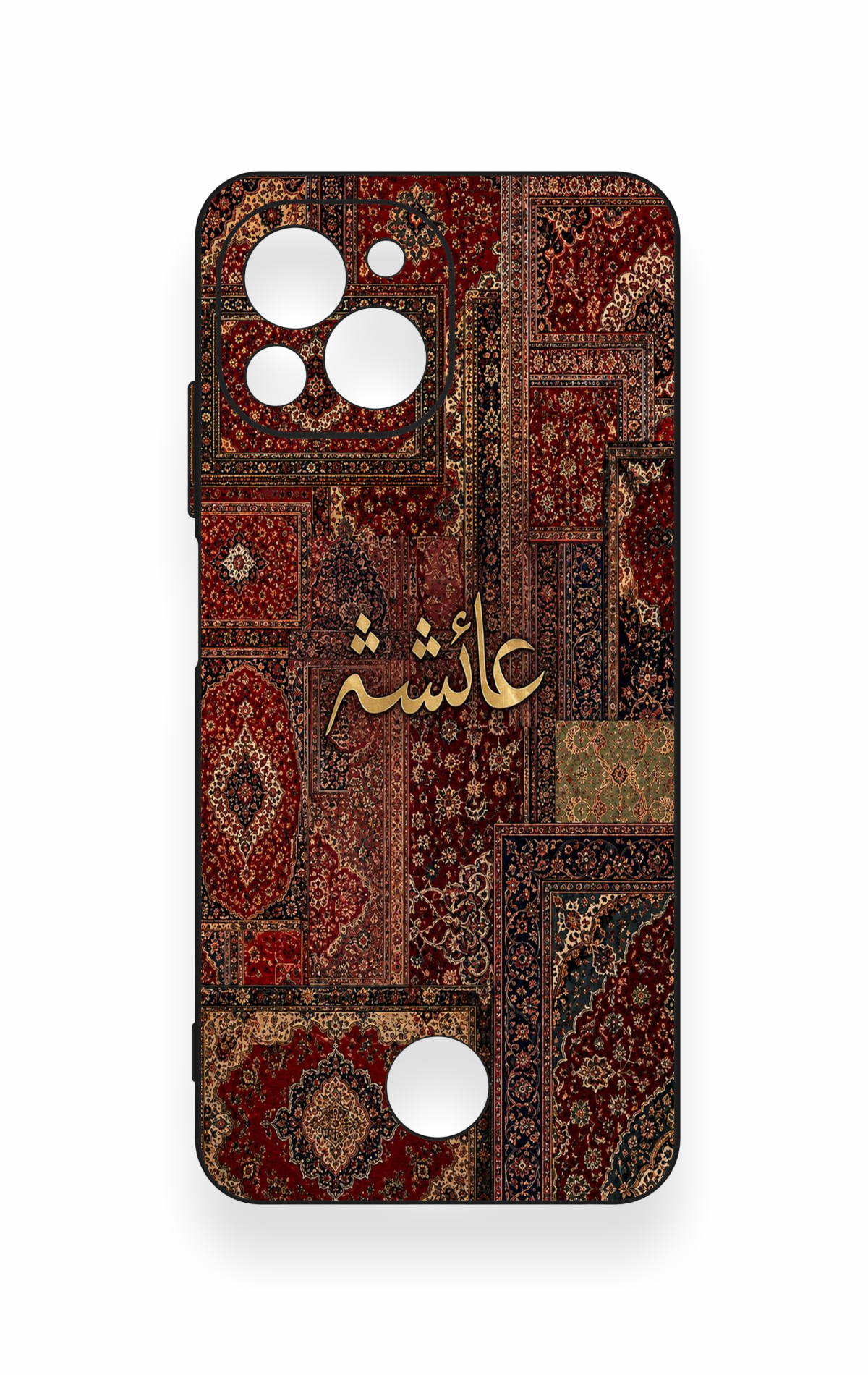 Reeder S23 Pro Max Uyumlu Vintage Halı Desenli Silikon Kılıf