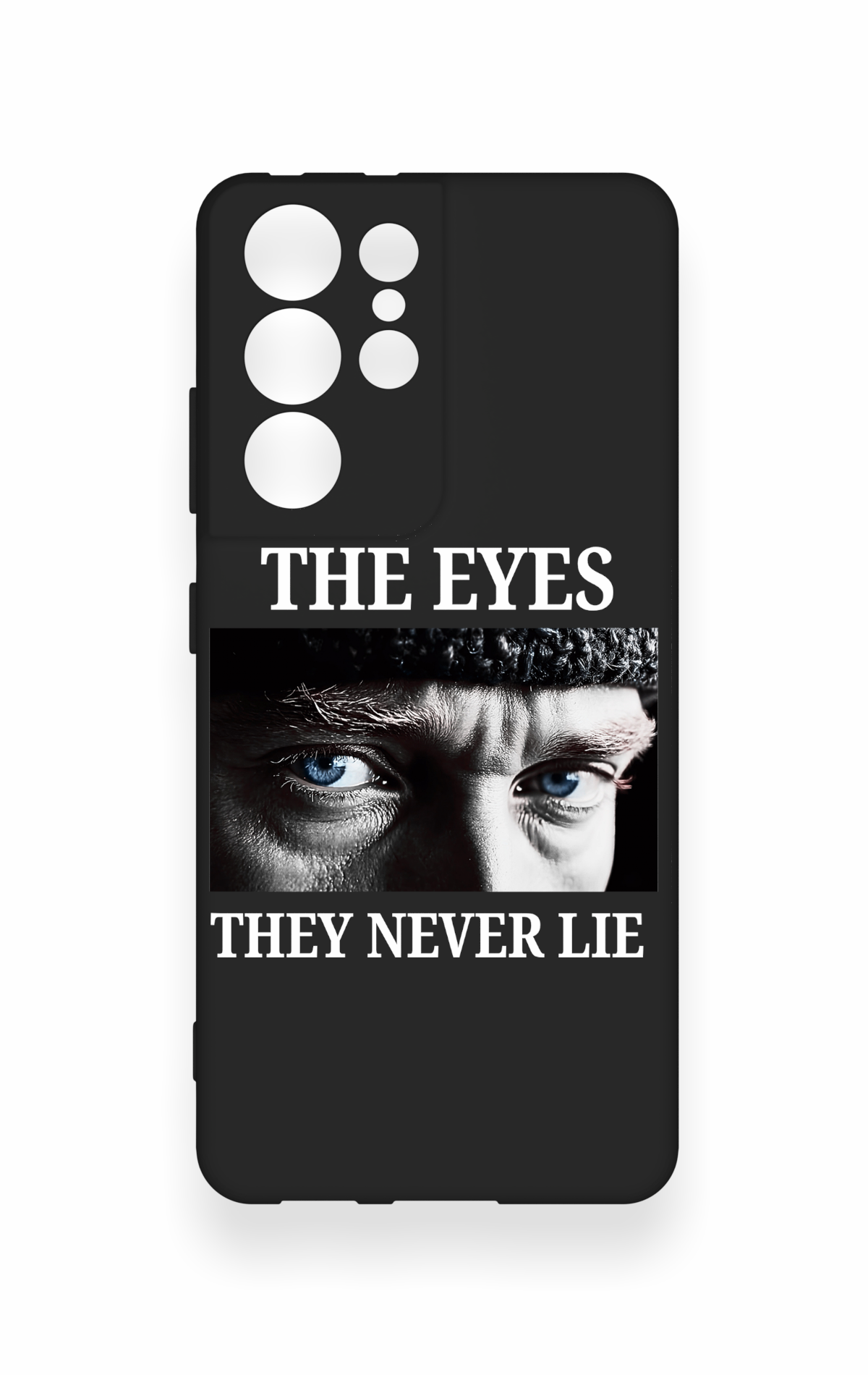 Samsung S21 Ultra Uyumlu Atatürk Eyes Desenli Silikon Kılıf