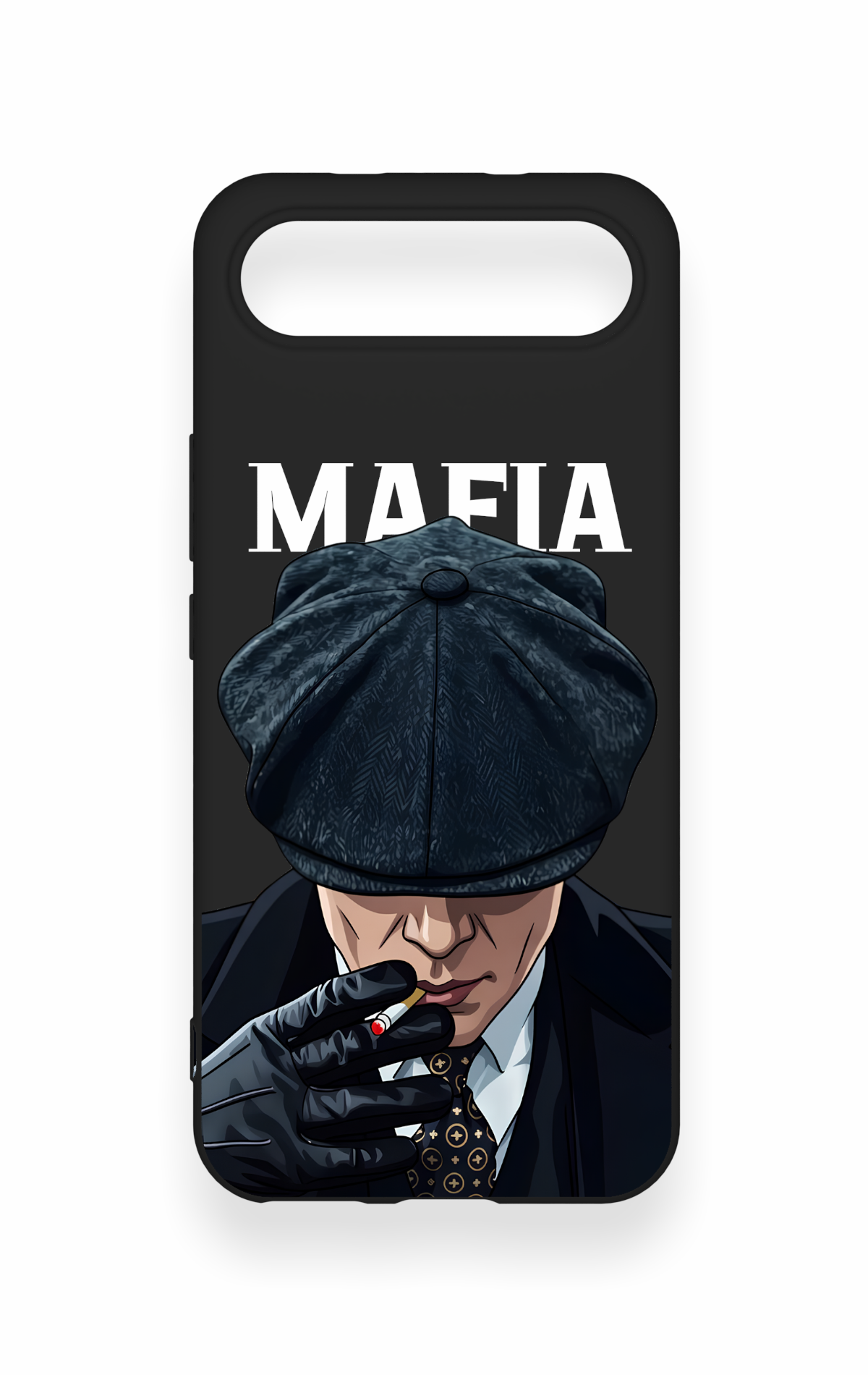 Tecno Spark Slim Uyumlu MAFIA Desenli Silikon Kılıf