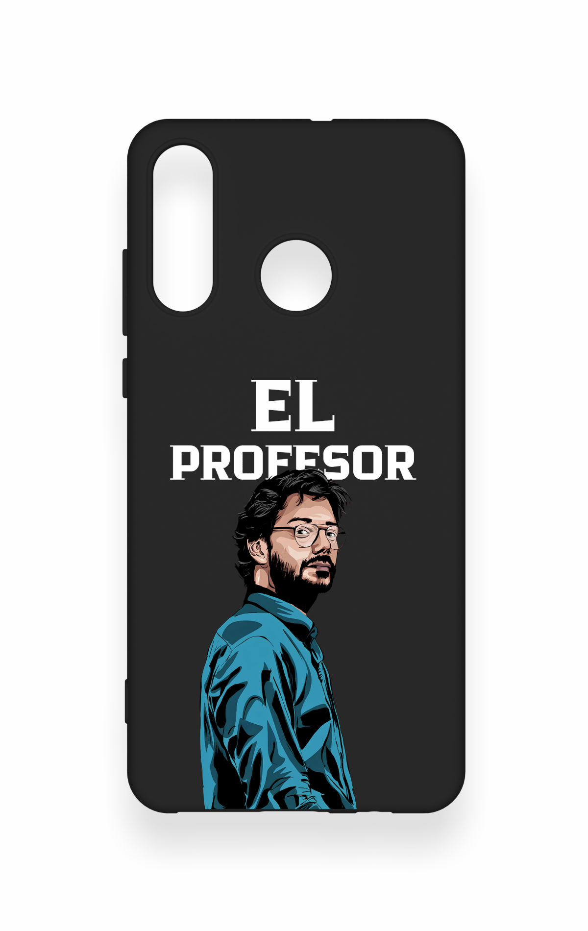 Huawei P30 Lite Uyumlu El Profesor Desenli Silikon Kılıf