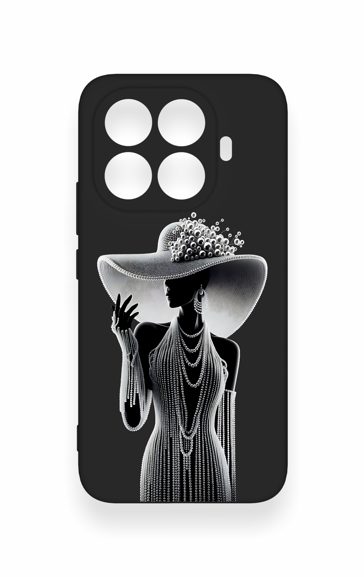 Mi 15T PRO Uyumlu Lady Desenli Silikon Kılıf