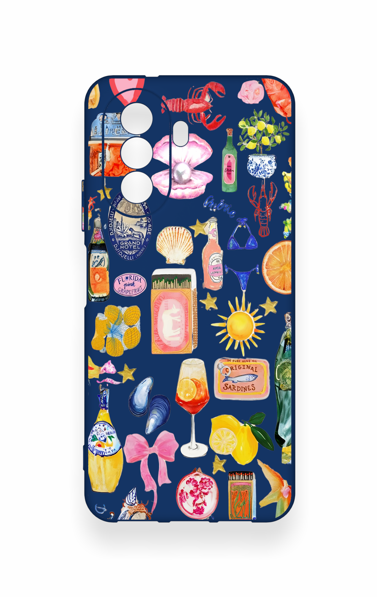 Huawei Nova Y70 Uyumlu Summer Desenli Silikon Kılıf