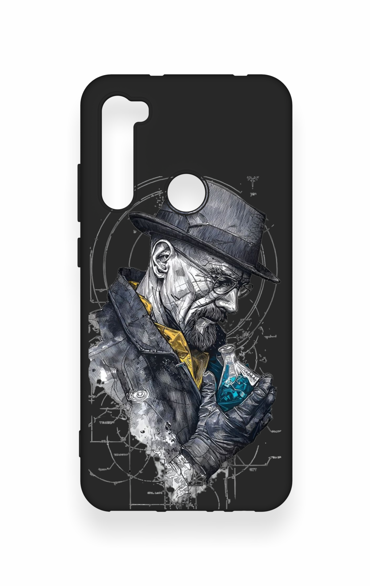Redmi Note 8 Uyumlu Walter White Desenli Silikon Kılıf