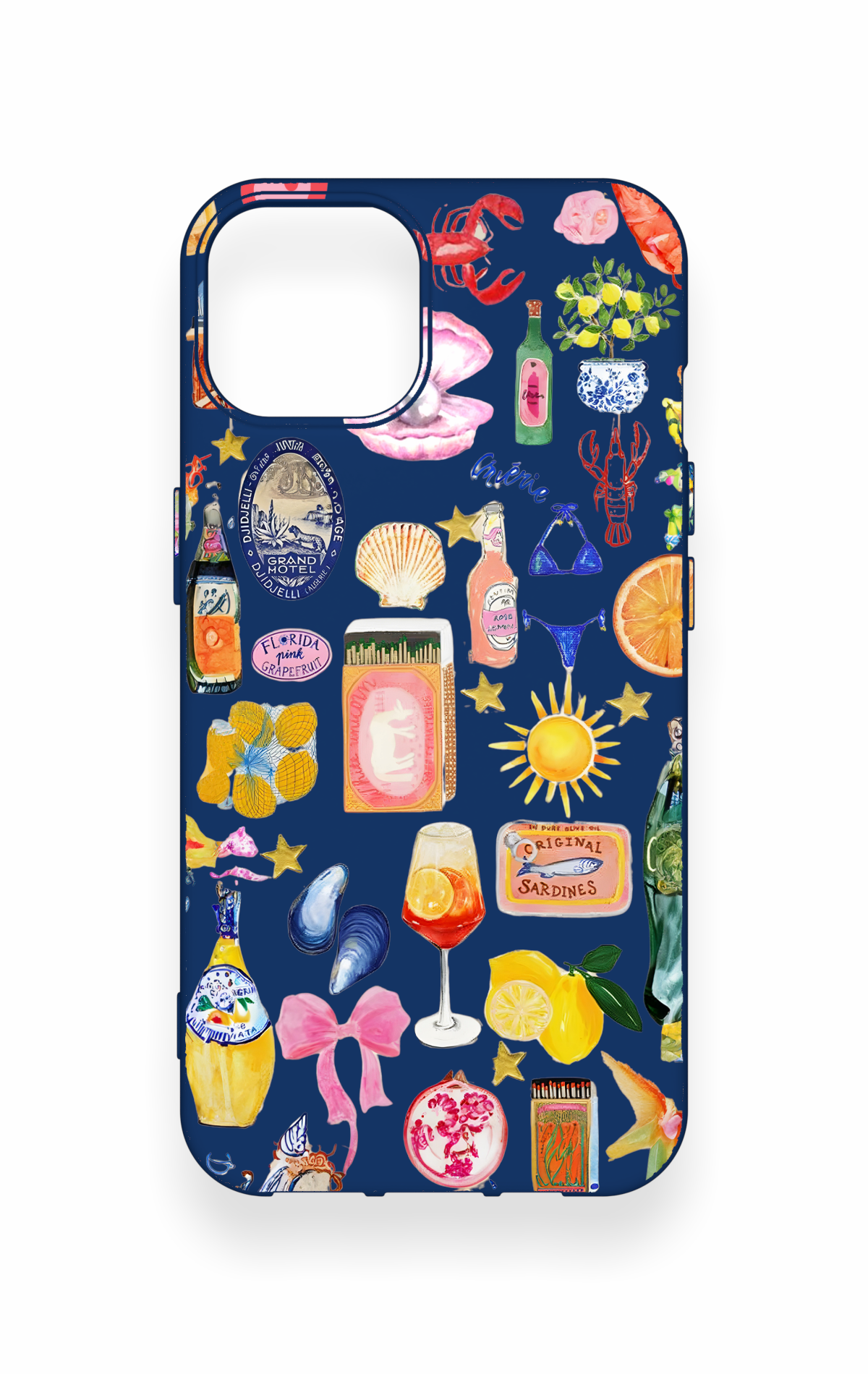 iPhone 13 Uyumlu Summer Desenli Silikon Kılıf