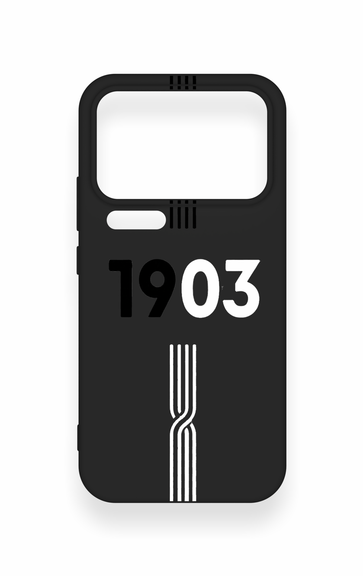 Mi 17 Pro Max Uyumlu 1903 Kemer Desenli Silikon Kılıf