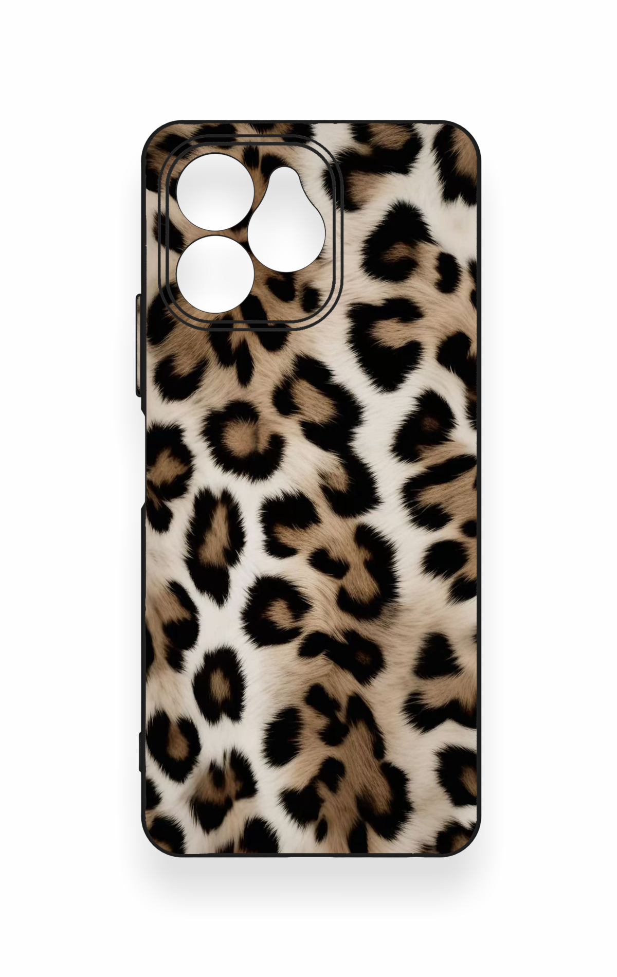 Omix x6 Uyumlu Leopar Derisi Desenli Silikon Kılıf