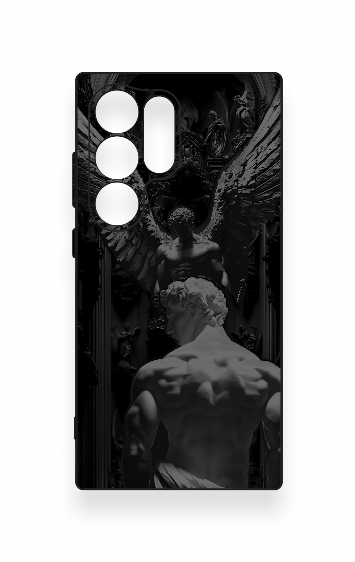 Samsung S24 Ultra Uyumlu Icarus Desenli Silikon Kılıf