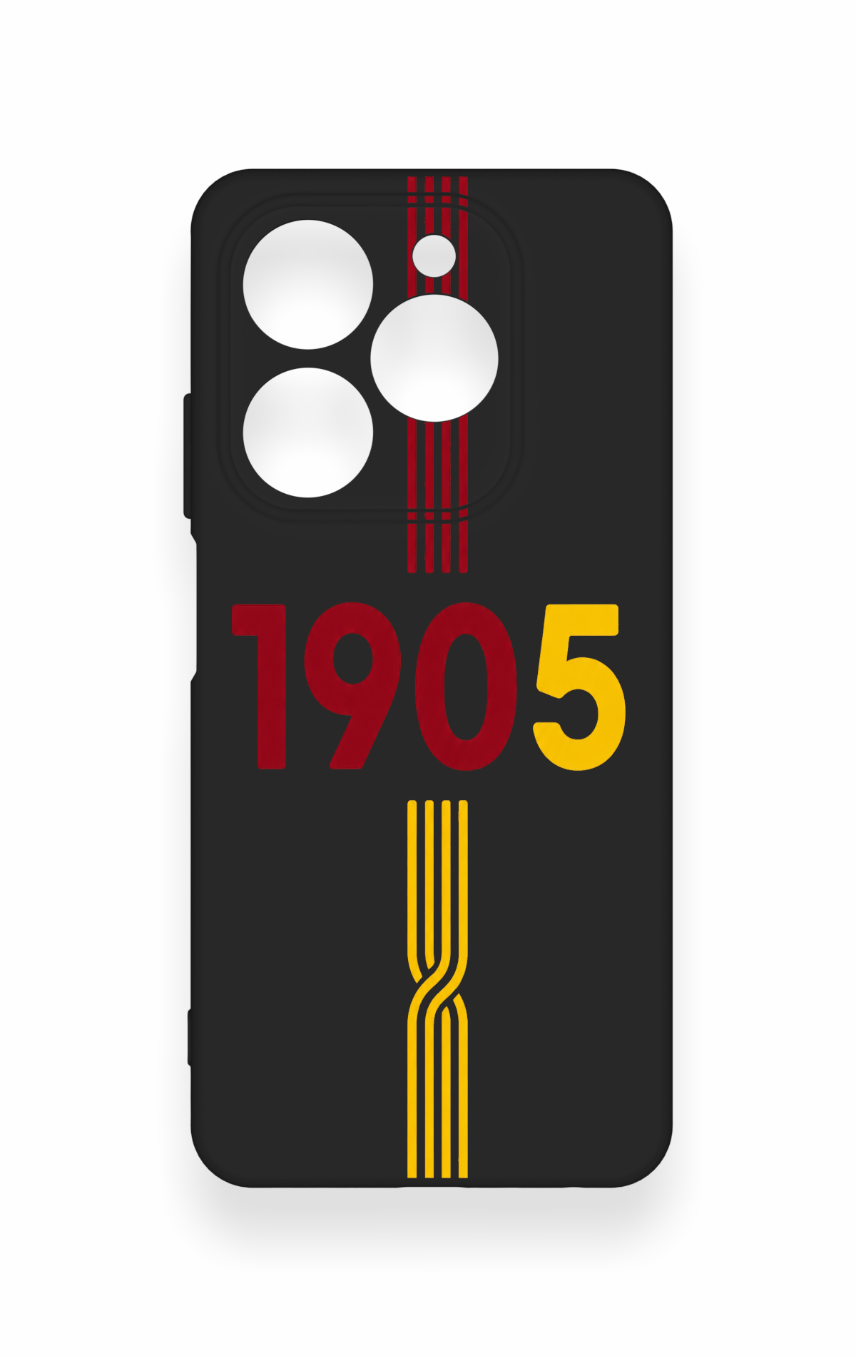 Tecno Spark 20C Uyumlu 1905 Kemer Desenli Silikon Kılıf